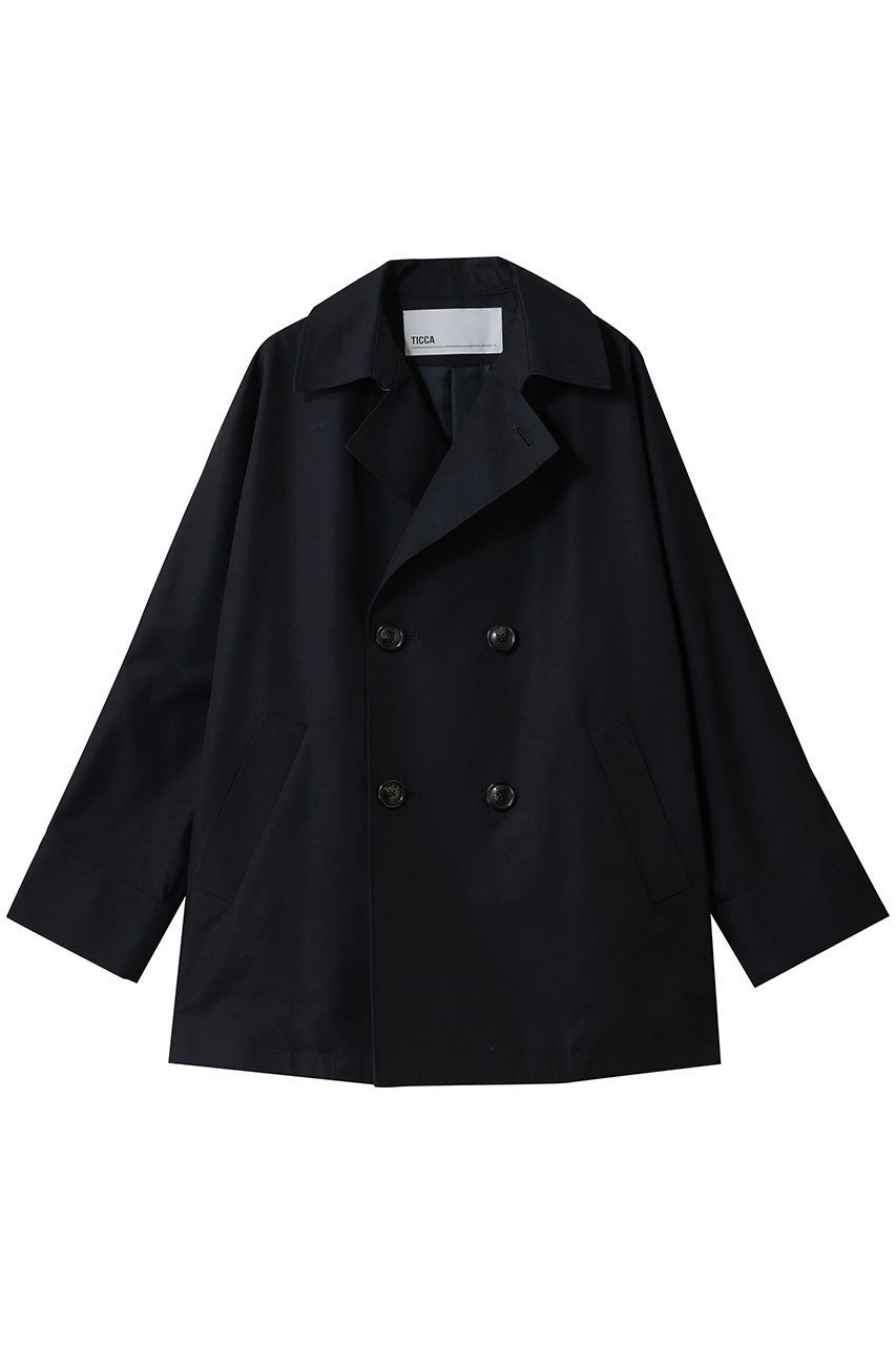 【ティッカ/TICCA】のminiテントトレンチコート インテリア・キッズ・メンズ・レディースファッション・服の通販 founy(ファニー) ファッション Fashion レディースファッション Fashion for Women アウター Coat / Outerwear Collection コート・ロングコート・ピーコート Long Coats, Peacoats & More トレンチコート / 春秋の定番アウター Trench Coats 2026年 2026 ショート Short, Short Length フィット Fit, Slim Fit エレガント 上品 Elegant 夏 Summer 定番 Standard, Basic Item 春 Spring S/S・春夏 SS, Spring/Summer, Warm Season ネイビー|ID: prp329100004849784 ipo3291000000035507285