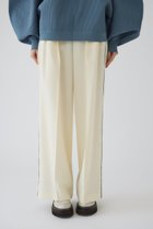 【リムアーク/RIM.ARK】の【2/4 10:00販売開始】Piping design PT/パンツ 人気、トレンドファッション・服の通販 founy(ファニー) ファッション Fashion レディースファッション Fashion for Women パンツ Pants & Trousers 春 Spring スニーカー Sneakers, Trainers スポーティ Sporty, Casual Athletic パイピング Piping, Trim Design リラックス Relax, Relaxed Fit ワイド Wide, Wide Fit S/S・春夏 SS, Spring/Summer, Warm Season 夏 Summer 2026年 2026 thumbnail アイボリー|ID: prp329100004849788 ipo3291000000035507321