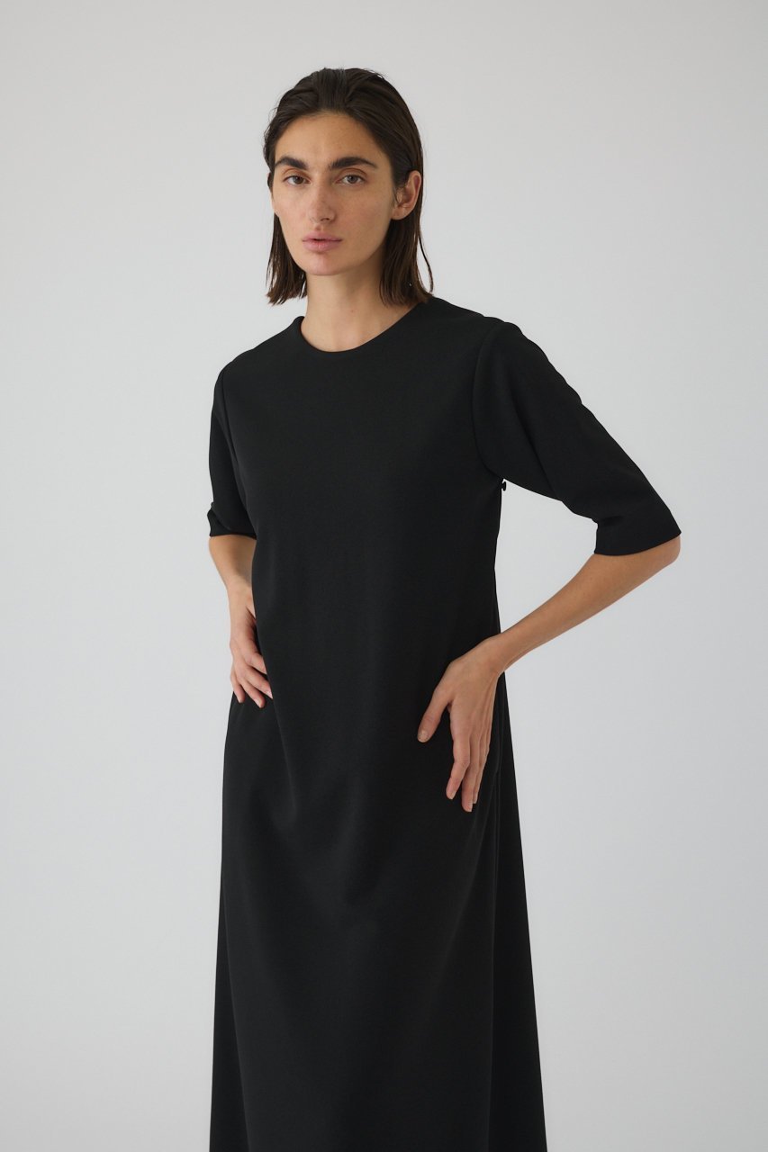 【リムアーク/RIM.ARK】のDeformed open dress/ドレス 人気、トレンドファッション・服の通販 founy(ファニー) 　ファッション　Fashion　レディースファッション　Fashion for Women　ワンピース　Dresses　フォーマル・パーティードレス・結婚式用ドレス　Elegant & Casual Dresses　チュニック　Tunic Tops & Dresses　インナー　Innerwear　カッティング　Cutting Detail　コンパクト　Compact, Small Size　サマー　Summer, Summer Style　ジョーゼット　Georgette, Semi-Sheer Fabric　ストレッチ　Stretch, Stretchy Fabric　チュニック　Tunic, Long Top　ドレス　Dress, One-Piece　ロング　Long, Long-Length　other-5|ID: prp329100004849789 ipo3291000000036209395