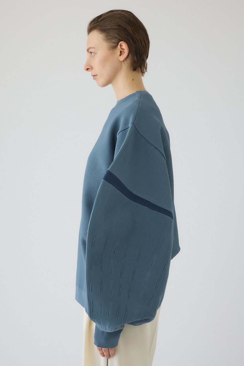 【リムアーク/RIM.ARK】の【2/4 10:00販売開始】Volume sleeve design knit tops/ニット 人気、トレンドファッション・服の通販 founy(ファニー) 　ファッション　Fashion　レディースファッション　Fashion for Women　トップス・カットソー　Cut & Sew Tops　ニット　Knit Tops & Sweaters　カジュアルプルオーバー・ニットトップス　Pullovers & Knit Tops / Casual Pullovers　ボリューム袖・フリルスリーブブラウス　Voluminous & Ruffle Sleeves / Puffy Sleeve Tops　春　Spring　シンプル　Simple, Minimal　スニーカー　Sneakers, Trainers　スポーティ　Sporty, Casual Athletic　スラックス　Slacks, Dress Pants　スリーブ　Sleeve, Long Sleeve / Short Sleeve　トレンド　Trend, Trending Now　バランス　Balance, Style Balance　S/S・春夏　SS, Spring/Summer, Warm Season　おすすめ　Recommended / Our Picks　夏　Summer　2026年　2026　other-5|ID: prp329100004849790 ipo3291000000035507347