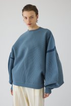 【リムアーク/RIM.ARK】のVolume sleeve design knit tops/ニット ブルー|ID: prp329100004849790 ipo3291000000036870462