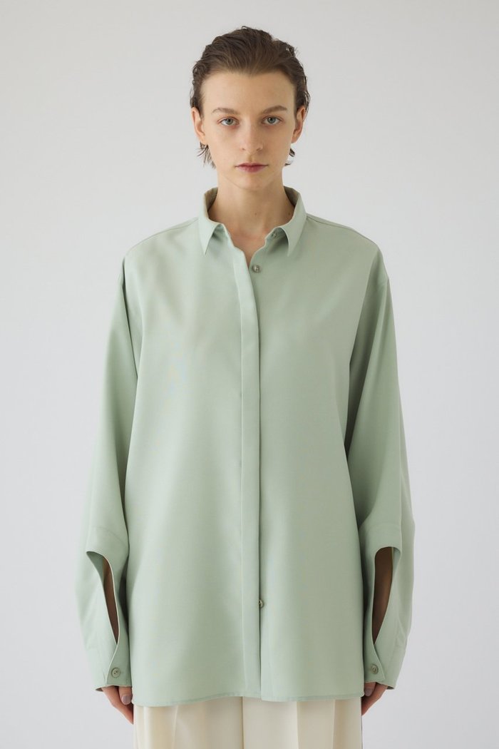 【リムアーク/RIM.ARK】のOpen cuff SH/シャツ インテリア・キッズ・メンズ・レディースファッション・服の通販 founy(ファニー) https://founy.com/ ファッション Fashion レディースファッション Fashion for Women トップス・カットソー Cut & Sew Tops シャツ・ブラウス・オフィスカジュアル Elegant Blouses & Button-Ups 春 Spring カフス Cuff Design シンプル Simple, Minimal スリーブ Sleeve, Long Sleeve / Short Sleeve バランス Balance, Style Balance ベーシック Basic, Essential ロング Long, Long-Length S/S・春夏 SS, Spring/Summer, Warm Season 夏 Summer 2026年 2026 |ID: prp329100004849793 ipo3291000000036209399