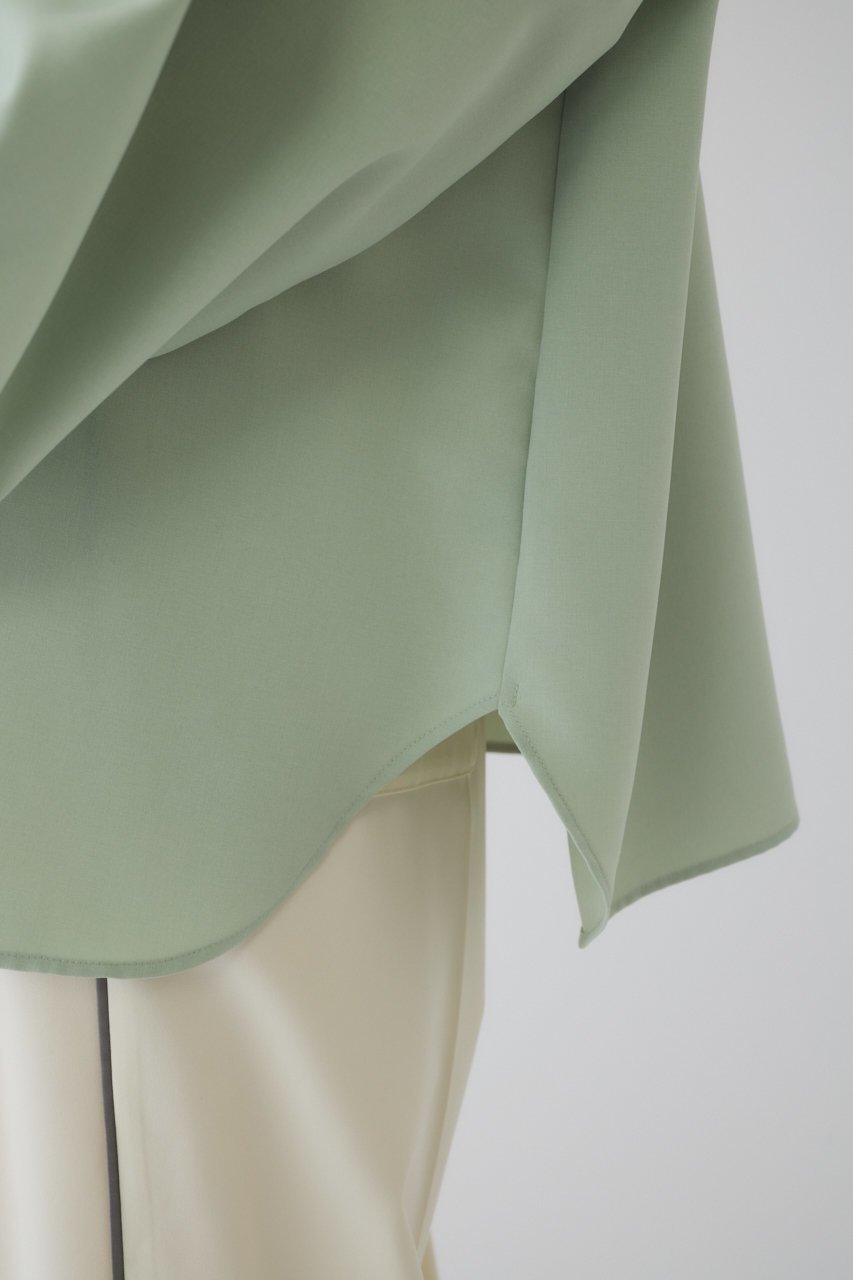 【リムアーク/RIM.ARK】のOpen cuff SH/シャツ 人気、トレンドファッション・服の通販 founy(ファニー) 　ファッション　Fashion　レディースファッション　Fashion for Women　トップス・カットソー　Cut & Sew Tops　シャツ・ブラウス・オフィスカジュアル　Elegant Blouses & Button-Ups　カフス　Cuff Design　シンプル　Simple, Minimal　スリーブ　Sleeve, Long Sleeve / Short Sleeve　バランス　Balance, Style Balance　ベーシック　Basic, Essential　ロング　Long, Long-Length　other-6|ID: prp329100004849793 ipo3291000000036347059