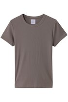 【グッド ピープル グッド ステッチング グッド プロダクト/GOOD PEOPLE GOOD STITCHING GOOD PRODUCT】のクルーネック ショートスリーブ Tシャツ 人気、トレンドファッション・服の通販 founy(ファニー) ファッション Fashion レディースファッション Fashion for Women トップス・カットソー Cut & Sew Tops シャツ・ブラウス・オフィスカジュアル Elegant Blouses & Button-Ups ロングTシャツ・Tシャツ Longline T-Shirts & Tees カットソー・ベーシックTシャツ Cut-and-Sewn Tops / Stretch Tees & Basics ショート Short, Short Length シンプル Simple, Minimal ストレッチ Stretch, Stretchy Fabric スリーブ Sleeve, Long Sleeve / Short Sleeve 今季 This Season, Current Season 定番 Standard, Basic Item thumbnail グレー|ID: prp329100004849798 ipo3291000000035508485