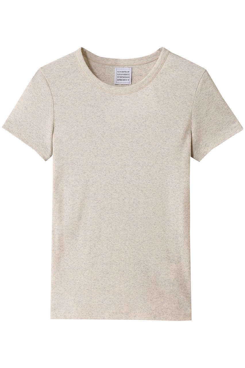 【グッド ピープル グッド ステッチング グッド プロダクト/GOOD PEOPLE GOOD STITCHING GOOD PRODUCT】のクルーネック ショートスリーブ Tシャツ 人気、トレンドファッション・服の通販 founy(ファニー) 　ファッション　Fashion　レディースファッション　Fashion for Women　トップス・カットソー　Cut & Sew Tops　シャツ・ブラウス・オフィスカジュアル　Elegant Blouses & Button-Ups　ロングTシャツ・Tシャツ　Longline T-Shirts & Tees　カットソー・ベーシックTシャツ　Cut-and-Sewn Tops / Stretch Tees & Basics　ショート　Short, Short Length　シンプル　Simple, Minimal　ストレッチ　Stretch, Stretchy Fabric　スリーブ　Sleeve, Long Sleeve / Short Sleeve　今季　This Season, Current Season　定番　Standard, Basic Item　 other-1|ID: prp329100004849798 ipo3291000000035932969