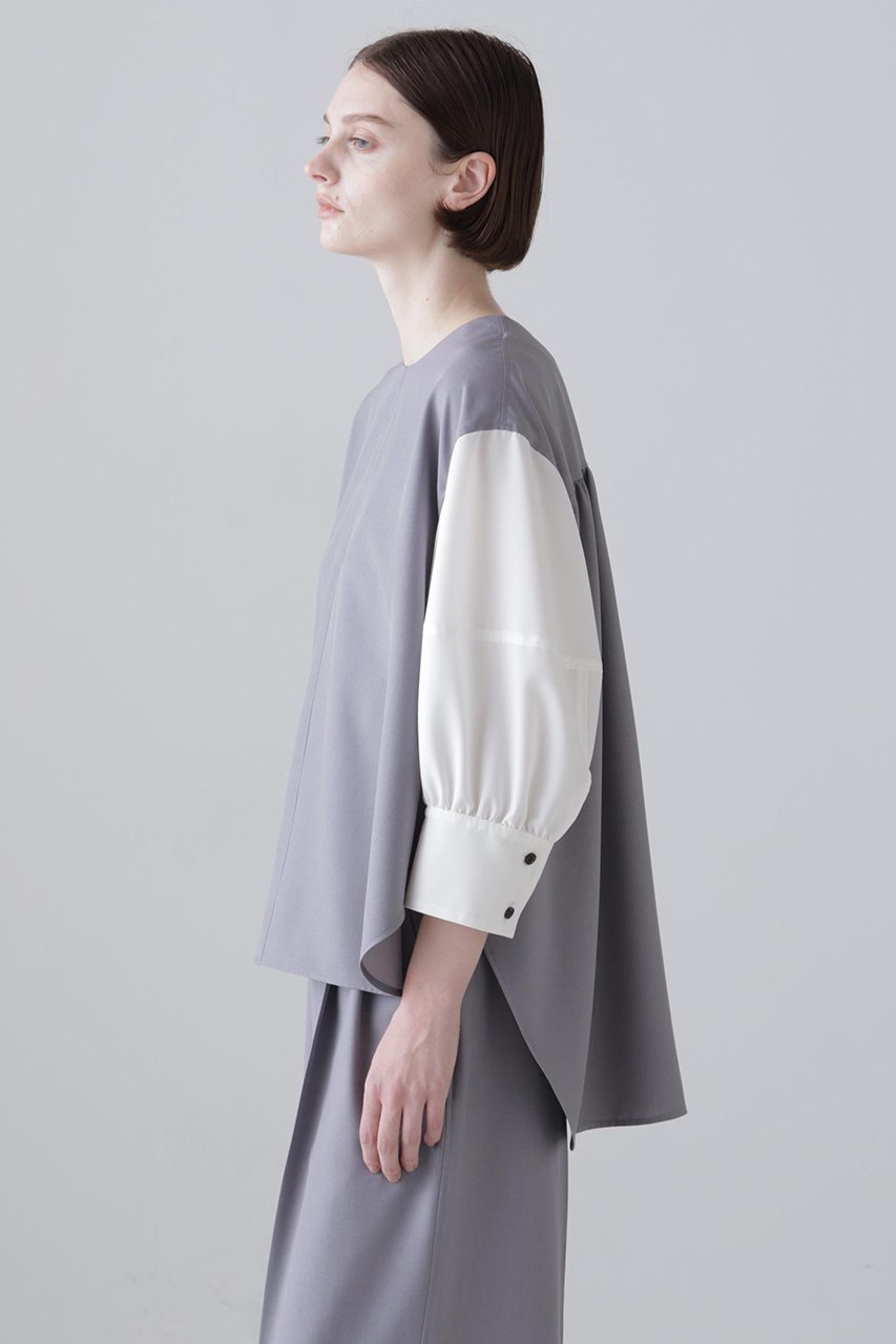 【アドーア/ADORE】のファンクショナルプレーンクロスブラウス 人気、トレンドファッション・服の通販 founy(ファニー) 　ファッション　Fashion　レディースファッション　Fashion for Women　トップス・カットソー　Cut & Sew Tops　シャツ・ブラウス・オフィスカジュアル　Elegant Blouses & Button-Ups　2026年　2026　おすすめ　Recommended / Our Picks　シンプル　Simple, Minimal　スリーブ　Sleeve, Long Sleeve / Short Sleeve　セットアップ　Set-Up, Coordinated Outfit　ロング　Long, Long-Length　夏　Summer　春　Spring　S/S・春夏　SS, Spring/Summer, Warm Season　other-4|ID: prp329100004849799 ipo3291000000035511172