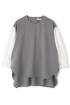【アドーア/ADORE】のファンクショナルプレーンクロスブラウス 人気、トレンドファッション・服の通販 founy(ファニー) ファッション Fashion レディースファッション Fashion for Women トップス・カットソー Cut & Sew Tops シャツ・ブラウス・オフィスカジュアル Elegant Blouses & Button-Ups おすすめ Recommended / Our Picks ショート Short, Short Length シンプル Simple, Minimal スリーブ Sleeve, Long Sleeve / Short Sleeve セットアップ Set-Up, Coordinated Outfit 再入荷 Restock / Back in Stock thumbnail グレー|ID: prp329100004849799 ipo3291000000035998412