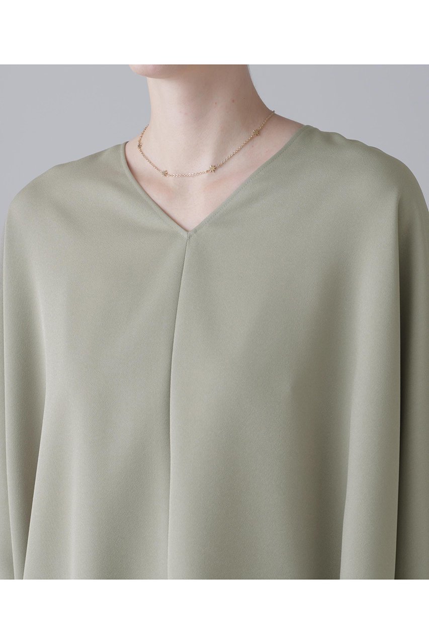 【アドーア/ADORE】のドライカシドスブラウス 人気、トレンドファッション・服の通販 founy(ファニー) 　ファッション　Fashion　レディースファッション　Fashion for Women　トップス・カットソー　Cut & Sew Tops　シャツ・ブラウス・オフィスカジュアル　Elegant Blouses & Button-Ups　おすすめ　Recommended / Our Picks　スリーブ　Sleeve, Long Sleeve / Short Sleeve　セットアップ　Set-Up, Coordinated Outfit　ロング　Long, Long-Length　エレガント 上品　Elegant　再入荷　Restock / Back in Stock　other-6|ID: prp329100004849802 ipo3291000000035853591