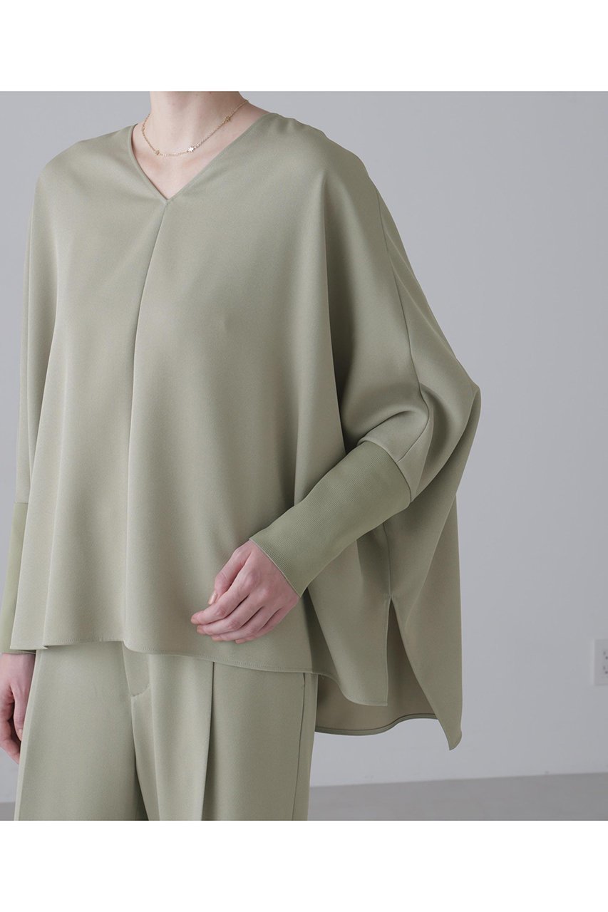 【アドーア/ADORE】のドライカシドスブラウス 人気、トレンドファッション・服の通販 founy(ファニー) 　ファッション　Fashion　レディースファッション　Fashion for Women　トップス・カットソー　Cut & Sew Tops　シャツ・ブラウス・オフィスカジュアル　Elegant Blouses & Button-Ups　おすすめ　Recommended / Our Picks　スリーブ　Sleeve, Long Sleeve / Short Sleeve　セットアップ　Set-Up, Coordinated Outfit　ロング　Long, Long-Length　エレガント 上品　Elegant　再入荷　Restock / Back in Stock　other-7|ID: prp329100004849802 ipo3291000000035853594