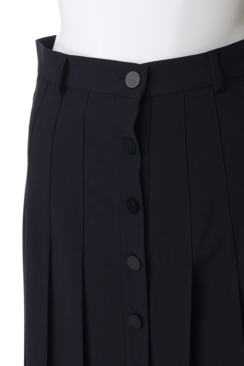 【マルティニーク/martinique】の【l heritage martinique】スカート 人気、トレンドファッション・服の通販 founy(ファニー) 　ファッション　Fashion　レディースファッション　Fashion for Women　スカート　Skirts　ロングスカート　Long Skirts / Maxi & Midi Skirts　クロップド　Cropped, Short Length　フロント　Front, Front Design　プリーツ　Pleats, Pleated　モダン　Modern, Contemporary　ロング　Long, Long-Length　エレガント 上品　Elegant　再入荷　Restock / Back in Stock　other-5|ID: prp329100004849804 ipo3291000000035697477