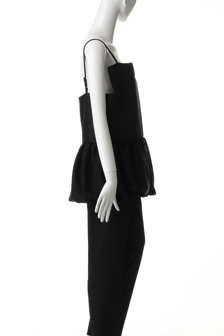 【ジェイドット/j.】のシルキーダブルフェイス バルーンペプラムキャミ 人気、トレンドファッション・服の通販 founy(ファニー) 　ファッション　Fashion　レディースファッション　Fashion for Women　トップス・カットソー　Cut & Sew Tops　キャミソール&ノースリーブ　Camisoles & Sleeveless Tops　シャツ・ブラウス・オフィスカジュアル　Elegant Blouses & Button-Ups　カットソー　Cut and Sewn Top　キャミ　Camisole, Cami Top　サテン　Satin, Glossy Fabric　ノースリーブ　Sleeveless, No-Sleeve　バルーン　Balloon, Balloon Silhouette　ビスチェ　Bustier, Corset Top　ベスト　Vest, Waistcoat　ペプラム　Peplum, Flared Hem　other-3|ID: prp329100004849808 ipo3291000000035945042