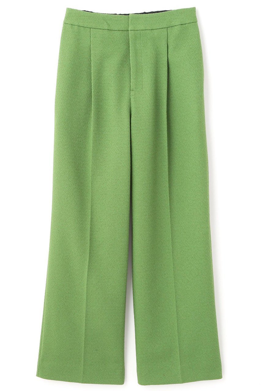 【アドーア/ADORE】のツイーディーブカティーニパンツ インテリア・キッズ・メンズ・レディースファッション・服の通販 founy(ファニー) 　ファッション　Fashion　レディースファッション　Fashion for Women　パンツ　Pants & Trousers　2026年　2026　おすすめ　Recommended / Our Picks　ストレート　Straight, Straight Cut　セットアップ　Set-Up, Coordinated Outfit　ツイード　Twill, Twill Weave　夏　Summer　春　Spring　S/S・春夏　SS, Spring/Summer, Warm Season　無地　Plain, Solid Color　グリーン|ID: prp329100004849813 ipo3291000000035511301