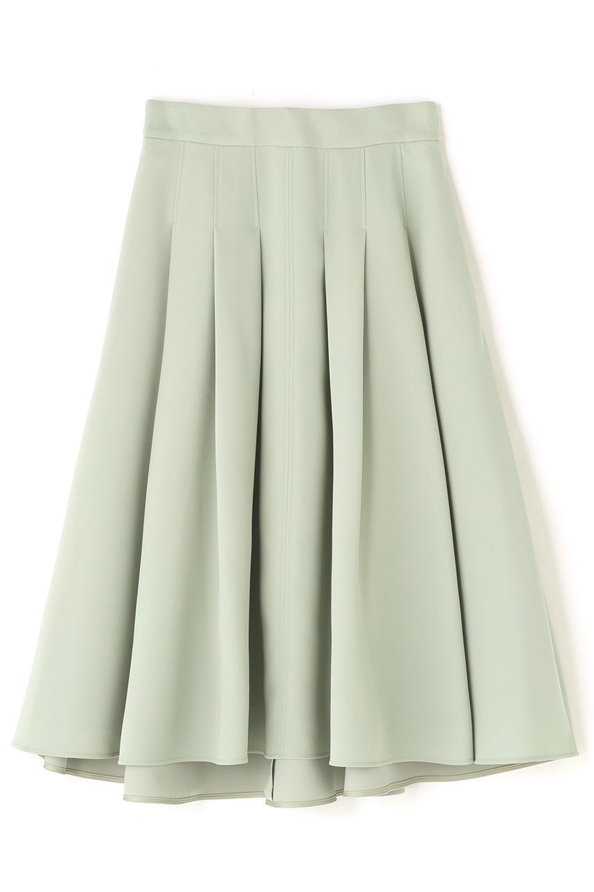 【アドーア/ADORE】のドライタッチクロススカート インテリア・キッズ・メンズ・レディースファッション・服の通販 founy(ファニー) 　ファッション　Fashion　レディースファッション　Fashion for Women　スカート　Skirts　ロングスカート　Long Skirts / Maxi & Midi Skirts　おすすめ　Recommended / Our Picks　シンプル　Simple, Minimal　セットアップ　Set-Up, Coordinated Outfit　ツイル　Twist, Twisted Detail　ドレープ　Drape, Draping Fabric　フレア　Flare, Flared　フロント　Front, Front Design　ロング　Long, Long-Length　エレガント 上品　Elegant　グリーン|ID: prp329100004849815 ipo3291000000036370973