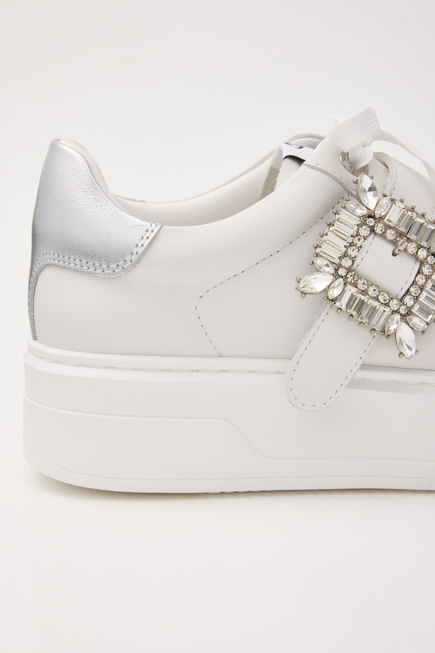 【スタッカート/STACCATO】のサイドバックルプラットフォームスニーカー 人気、トレンドファッション・服の通販 founy(ファニー) 　ファッション　Fashion　レディースファッション　Fashion for Women　バッグ　Bags　2026年　2026　エレガント 上品　Elegant　ストーン　Stone, Gem-Like　スニーカー　Sneakers, Trainers　夏　Summer　春　Spring　S/S・春夏　SS, Spring/Summer, Warm Season　軽量　Lightweight, Ultra Light　other-6|ID: prp329100004849820 ipo3291000000035511516