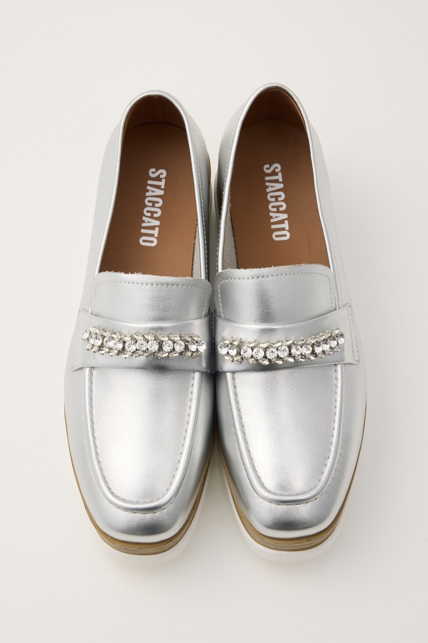 【スタッカート/STACCATO】のオーリンベルトプラットフォーム 人気、トレンドファッション・服の通販 founy(ファニー) 　ファッション　Fashion　レディースファッション　Fashion for Women　ベルト&ウエストマーク　Belts & Waist Accessories　2026年　2026　ウッド　Wooden Design　エレガント 上品　Elegant　シューズ　Shoes, Footwear　ストーン　Stone, Gem-Like　スリッポン　Slip-On, Loafer　チェーン　Chain, Chain Strap　フラット　Flat, Flat Shoes　今季　This Season, Current Season　厚底　Platform Shoes　夏　Summer　定番　Standard, Basic Item　春　Spring　S/S・春夏　SS, Spring/Summer, Warm Season　other-3|ID: prp329100004849823 ipo3291000000035511553