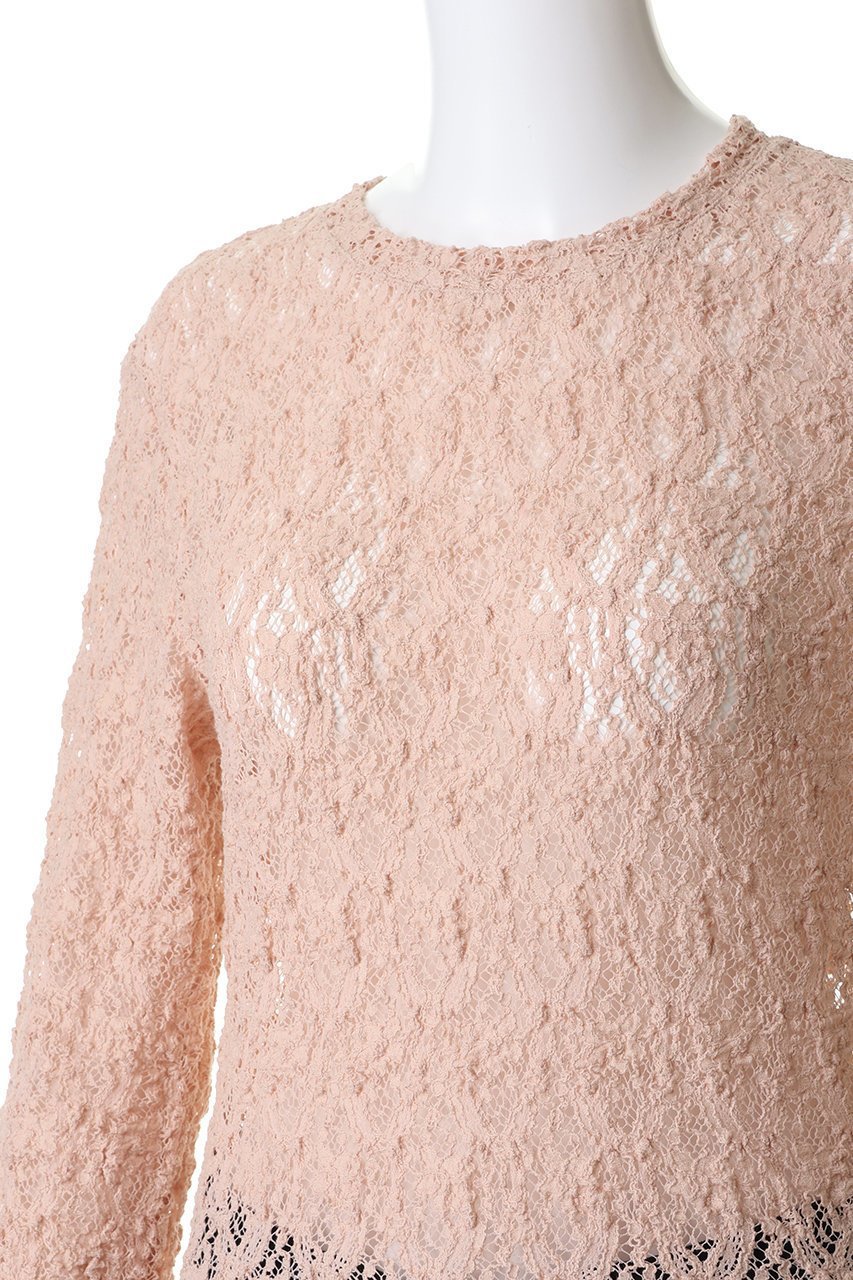 【スタニングルアー/STUNNING LURE】のヴィンテージレースプルオーバー 人気、トレンドファッション・服の通販 founy(ファニー) 　ファッション　Fashion　レディースファッション　Fashion for Women　トップス・カットソー　Cut & Sew Tops　シャツ・ブラウス・オフィスカジュアル　Elegant Blouses & Button-Ups　ベスト&ジレ / 重ね着スタイル　Vests & Gilets　カジュアルプルオーバー・ニットトップス　Pullovers & Knit Tops / Casual Pullovers　2026年　2026　インナー　Innerwear　スリーブ　Sleeve, Long Sleeve / Short Sleeve　センター　Center, Center Line　デニム　Denim, Jeans Material　ロング　Long, Long-Length　今季　This Season, Current Season　夏　Summer　春　Spring　S/S・春夏　SS, Spring/Summer, Warm Season　other-5|ID: prp329100004849956 ipo3291000000035526695