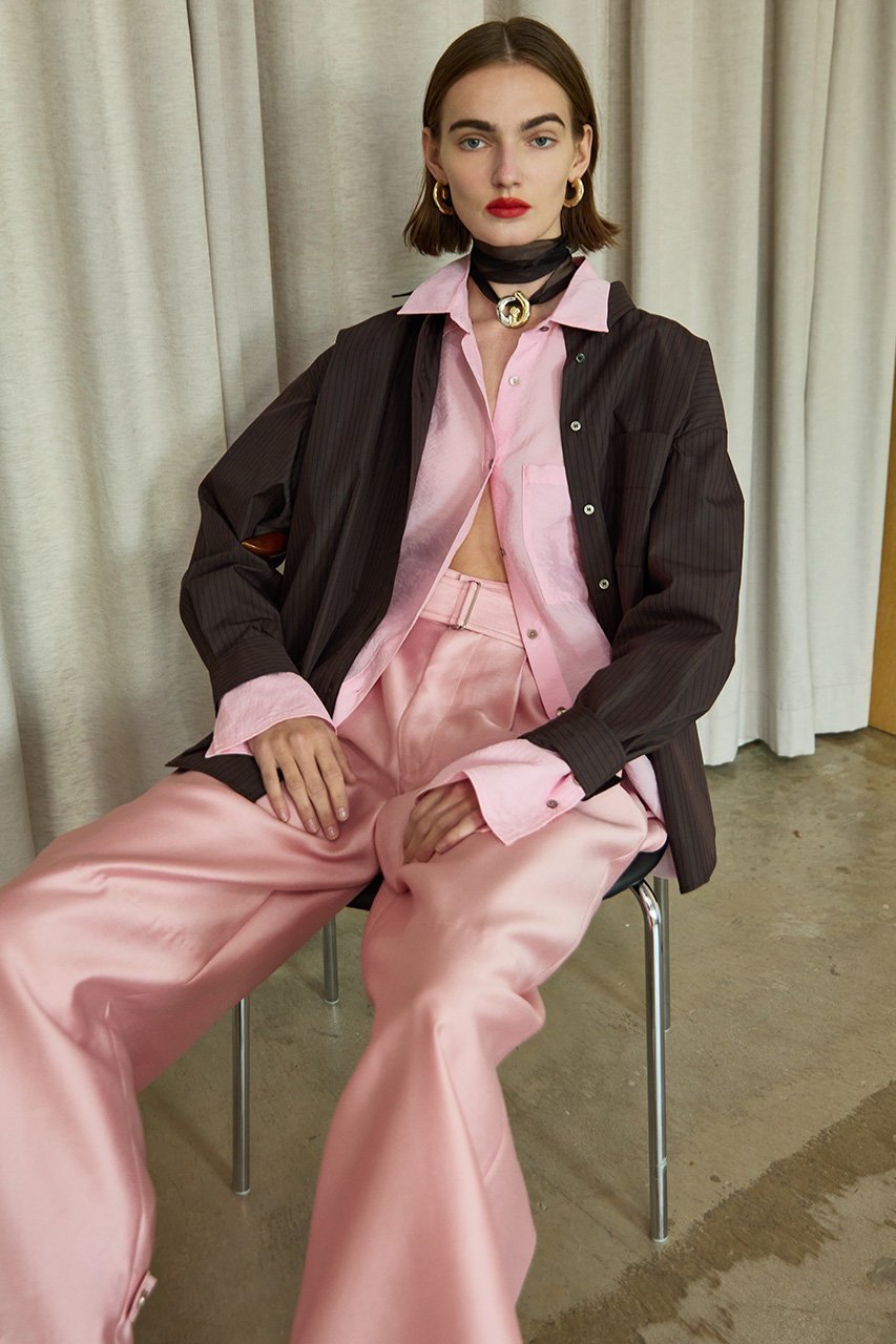 【メゾンスペシャル/MAISON SPECIAL】のFlight Satin Wide Pants/フライトサテンワイドパンツ 人気、トレンドファッション・服の通販 founy(ファニー) ファッション Fashion レディースファッション Fashion for Women パンツ Pants & Trousers ワイド Wide, Wide Fit other-7|ID: prp329100004849959 ipo3291000000036220758