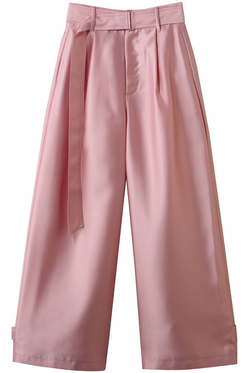 【メゾンスペシャル/MAISON SPECIAL】のFlight Satin Wide Pants/フライトサテンワイドパンツ インテリア・キッズ・メンズ・レディースファッション・服の通販 founy(ファウニー) 　ファッション　Fashion　レディースファッション　Fashion for Women　パンツ　Pants & Trousers　ワイド　Wide, Wide Fit　PNK(ピンク)|ID: prp329100004849959 ipo3291000000036807644
