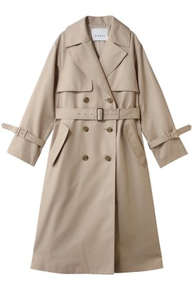 【アナイ/ANAYI】 ハッスイツイルトレンチコート人気、トレンドファッション・服の通販 founy(ファニー) ファッション Fashion レディースファッション Fashion for Women アウター Coat / Outerwear Collection コート・ロングコート・ピーコート Long Coats, Peacoats & More トレンチコート / 春秋の定番アウター Trench Coats 2026年 2026 ツイル Twist, Twisted Detail ロング Long, Long-Length 夏 Summer 春 Spring S/S・春夏 SS, Spring/Summer, Warm Season |ID:prp329100004849960