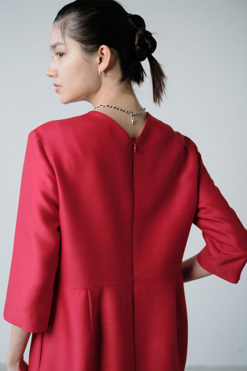 【ジェイドット/j.】のシルク混タッサー ギャザーコクーンドレス 人気、トレンドファッション・服の通販 founy(ファニー) ファッション Fashion レディースファッション Fashion for Women ワンピース Dresses フォーマル・パーティードレス・結婚式用ドレス Elegant & Casual Dresses チュニック Tunic Tops & Dresses オケージョン Occasion Wear シューズ Shoes, Footwear シルク Silk, 100% Silk チュニック Tunic, Long Top ドレス Dress, One-Piece ロング Long, Long-Length other-8|ID: prp329100004849962 ipo3291000000036231051