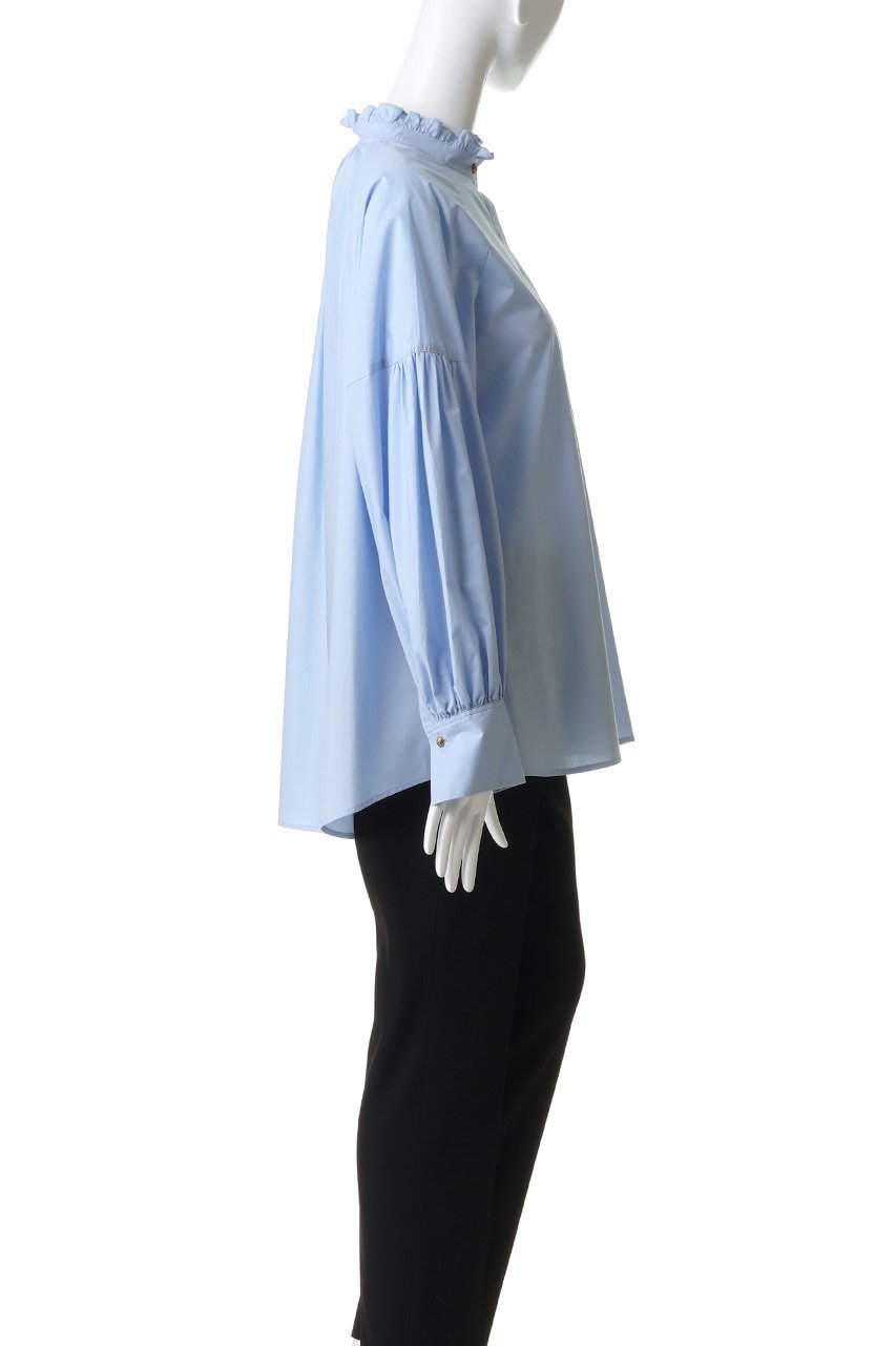 【ジェイドット/j.】のタイプライター スタンドフリルブラウス 人気、トレンドファッション・服の通販 founy(ファニー) ファッション Fashion レディースファッション Fashion for Women トップス・カットソー Cut & Sew Tops シャツ・ブラウス・オフィスカジュアル Elegant Blouses & Button-Ups インナー Innerwear カフス Cuff Design ジャケット Jacket, Outerwear スリーブ Sleeve, Long Sleeve / Short Sleeve タイプライター Typewriter Fabric, Crisp Cotton フリル Frill, Ruffle ロング Long, Long-Length エレガント 上品 Elegant other-3|ID: prp329100004849963 ipo3291000000035858261