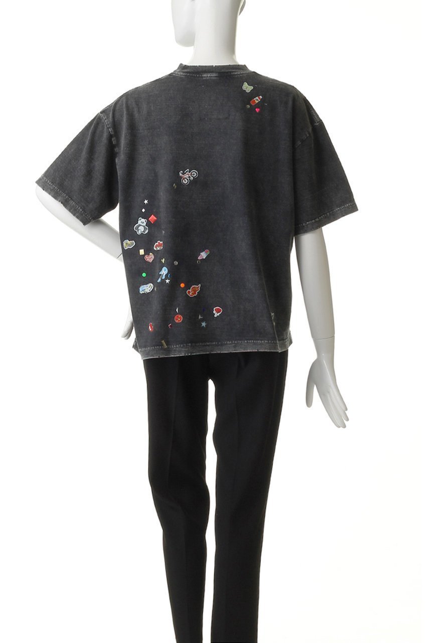 【メゾン ミハラヤスヒロ/Maison MIHARA YASUHIRO】の【Maison MIHARA YASUHIRO】BLEACHED KIDS STICKER Tシャツ 人気、トレンドファッション・服の通販 founy(ファニー) ファッション Fashion レディースファッション Fashion for Women トップス・カットソー Cut & Sew Tops シャツ・ブラウス・オフィスカジュアル Elegant Blouses & Button-Ups ロングTシャツ・Tシャツ Longline T-Shirts & Tees カットソー・ベーシックTシャツ Cut-and-Sewn Tops / Stretch Tees & Basics 2026年 2026 ショート Short, Short Length スリーブ Sleeve, Long Sleeve / Short Sleeve ダメージ Distressed, Destroyed 夏 Summer 春 Spring S/S・春夏 SS, Spring/Summer, Warm Season other-4|ID: prp329100004849969 ipo3291000000036070042