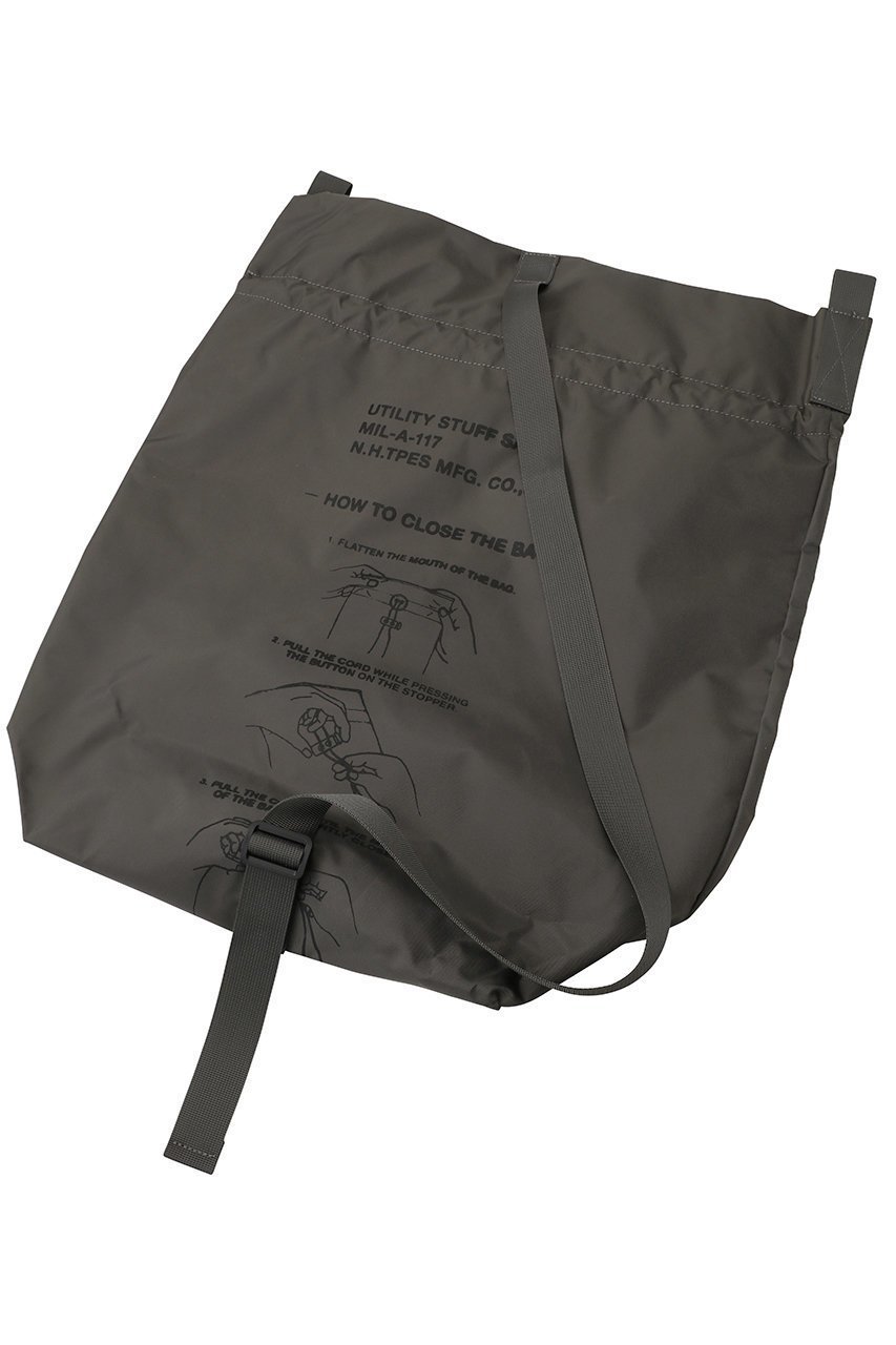 【エヌ.ハリウッド/N.HOOLYWOOD / MEN】の【MEN】【EXCANGE SERVICE×OUTDOOR PRODUCTS】 ドローストリング バッグ LARGE 人気、トレンドファッション・服の通販 founy(ファニー) 　ファッション　Fashion　メンズファッション　Fashion for Men　バッグ　Bags　2026年　2026　グラフィック　Graphic, Graphic Design　コラボ　Collaboration, Collab　ドローストリング　Drawstring, Pull Cord　プリント　Print, Printed Pattern　ミリタリー　Military, Army Style　モチーフ　Motif, Design Theme　夏　Summer　旅行　Travel　春　Spring　S/S・春夏　SS, Spring/Summer, Warm Season　ビジネス 仕事 通勤　Business / Work / Commuting　other-6|ID: prp329100004849983 ipo3291000000035590245