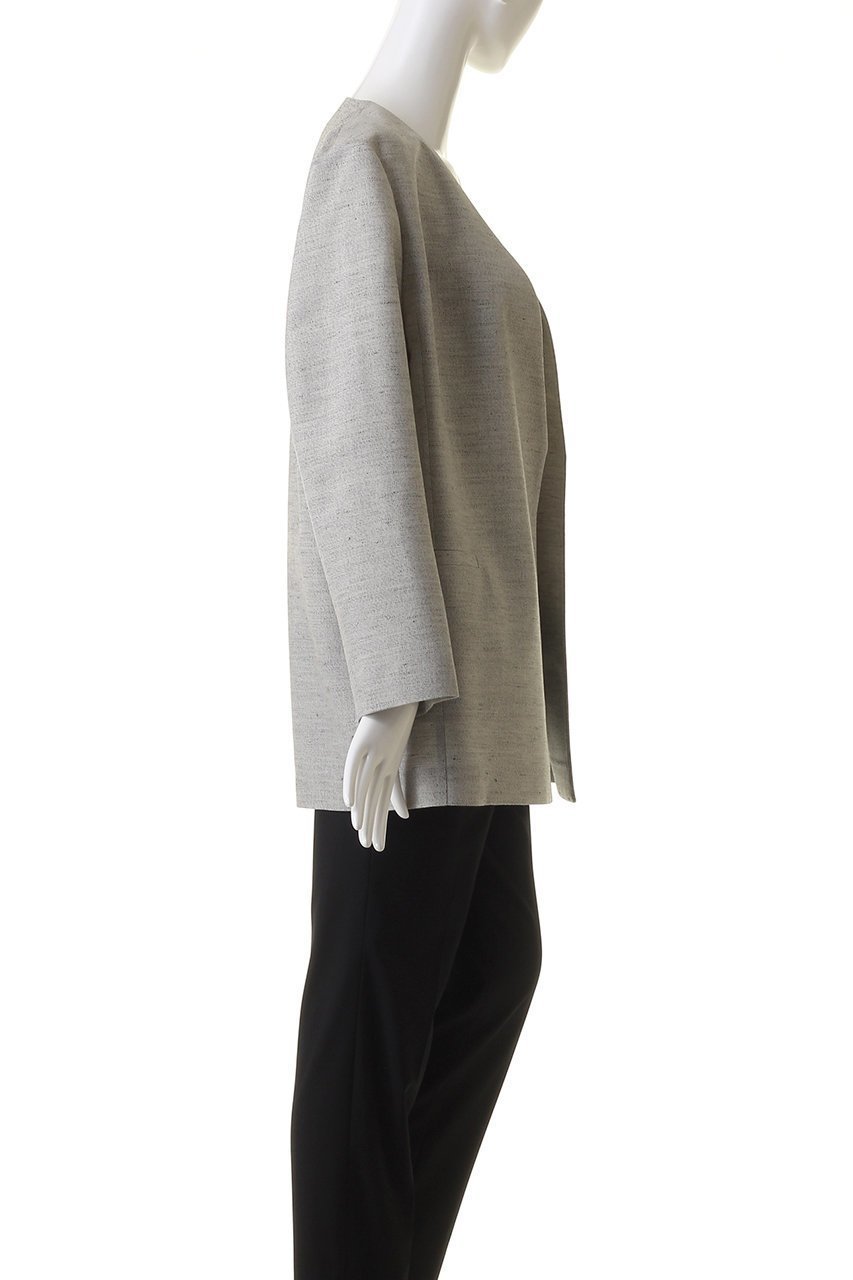 【ジェイドット/j.】のヘザーリネンウールボクシージャケット 人気、トレンドファッション・服の通販 founy(ファニー) 　ファッション　Fashion　レディースファッション　Fashion for Women　アウター　Coat / Outerwear Collection　レディースジャケット・軽アウター　Jackets　おすすめ　Recommended / Our Picks　ジャケット　Jacket, Outerwear　セットアップ　Set-Up, Coordinated Outfit　リネン　Linen, Linen Fabric　別注　Limited Edition, Custom Order　夏　Summer　春　Spring　S/S・春夏　SS, Spring/Summer, Warm Season　other-3|ID: prp329100004849985 ipo3291000000035526999