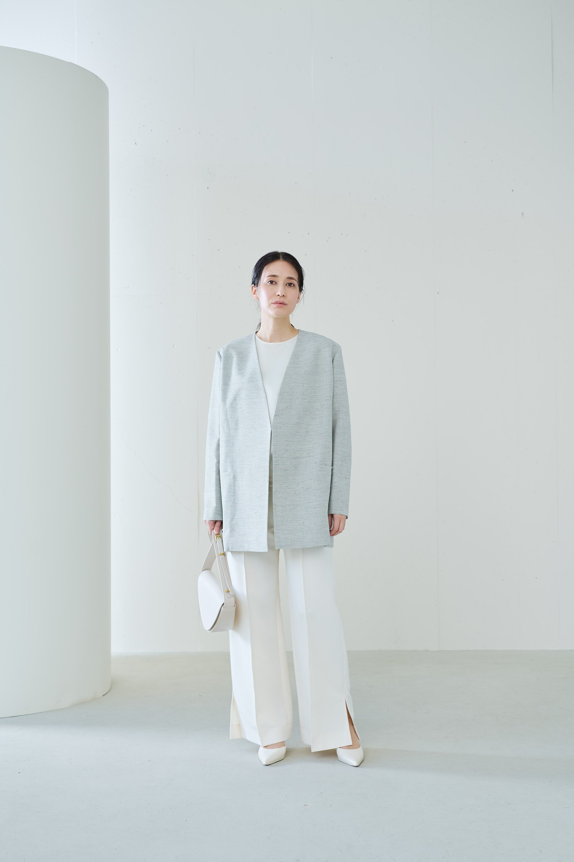 【ジェイドット/j.】のヘザーリネンウールボクシージャケット 人気、トレンドファッション・服の通販 founy(ファニー) 　ファッション　Fashion　レディースファッション　Fashion for Women　アウター　Coat / Outerwear Collection　レディースジャケット・軽アウター　Jackets　おすすめ　Recommended / Our Picks　ジャケット　Jacket, Outerwear　セットアップ　Set-Up, Coordinated Outfit　リネン　Linen, Linen Fabric　別注　Limited Edition, Custom Order　夏　Summer　春　Spring　S/S・春夏　SS, Spring/Summer, Warm Season　other-8|ID: prp329100004849985 ipo3291000000035527004