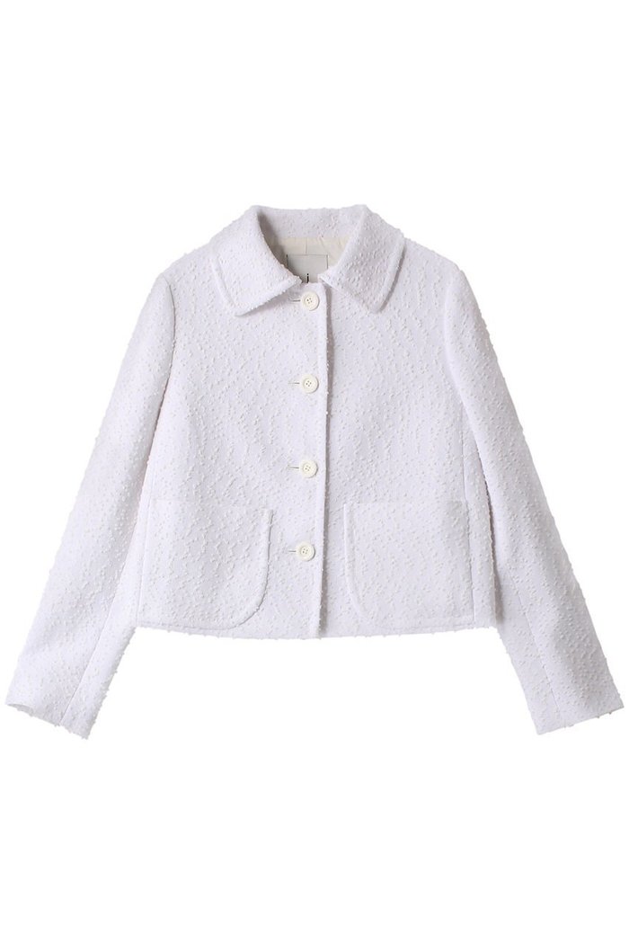 【ジェイドット/j.】のボンボンツイード衿つきジャケット インテリア・キッズ・メンズ・レディースファッション・服の通販 founy(ファニー) https://founy.com/ ファッション Fashion レディースファッション Fashion for Women アウター Coat / Outerwear Collection レディースジャケット・軽アウター Jackets おすすめ Recommended / Our Picks アクリル Acrylic Material ショート Short, Short Length ジャケット Jacket, Outerwear セットアップ Set-Up, Coordinated Outfit ツイード Twill, Twill Weave パーティ Party, Party Style フェミニン Feminine, Girly 再入荷 Restock / Back in Stock |ID: prp329100004849987 ipo3291000000035820079