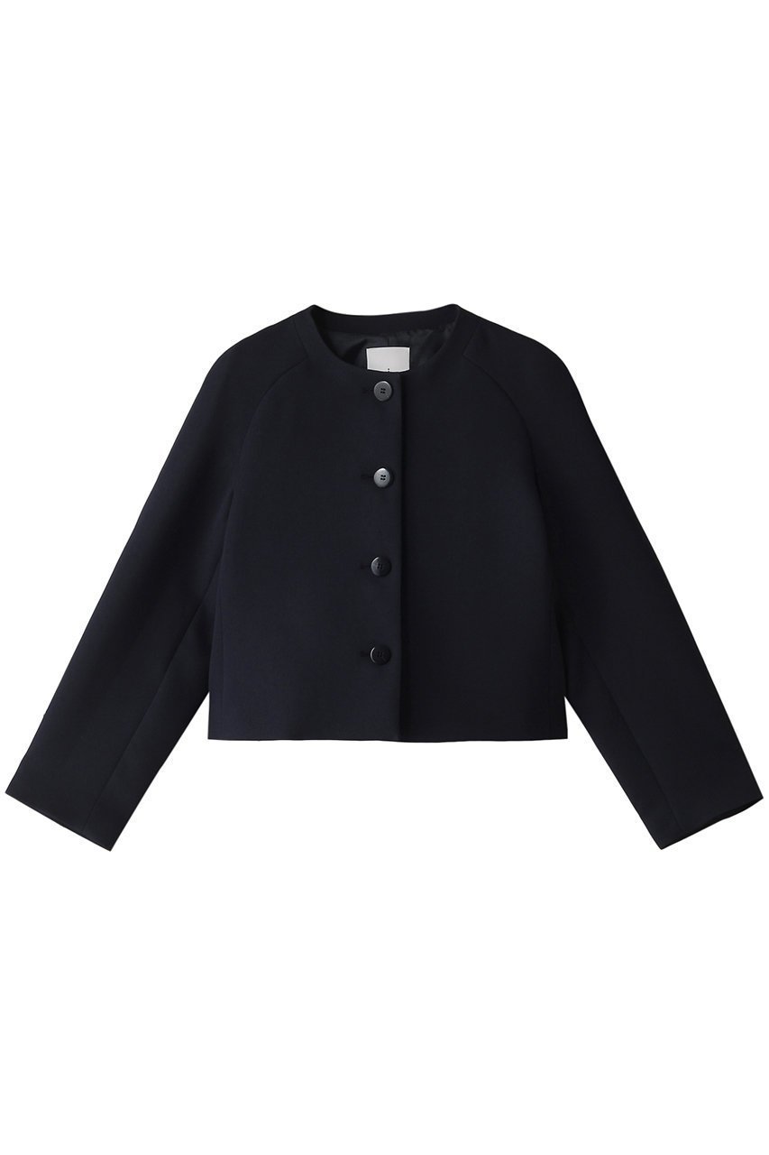 【ジェイドット/j.】のマトラッセクロスショートジャケット インテリア・キッズ・メンズ・レディースファッション・服の通販 founy(ファニー) 　ファッション　Fashion　レディースファッション　Fashion for Women　アウター　Coat / Outerwear Collection　レディースジャケット・軽アウター　Jackets　シェイプ　Shape, Slim Fit　ジャケット　Jacket, Outerwear　スマート　Smart, Elegant　エレガント 上品　Elegant　ビジネス 仕事 通勤　Business / Work / Commuting　ネイビー|ID: prp329100004849988 ipo3291000000035527027