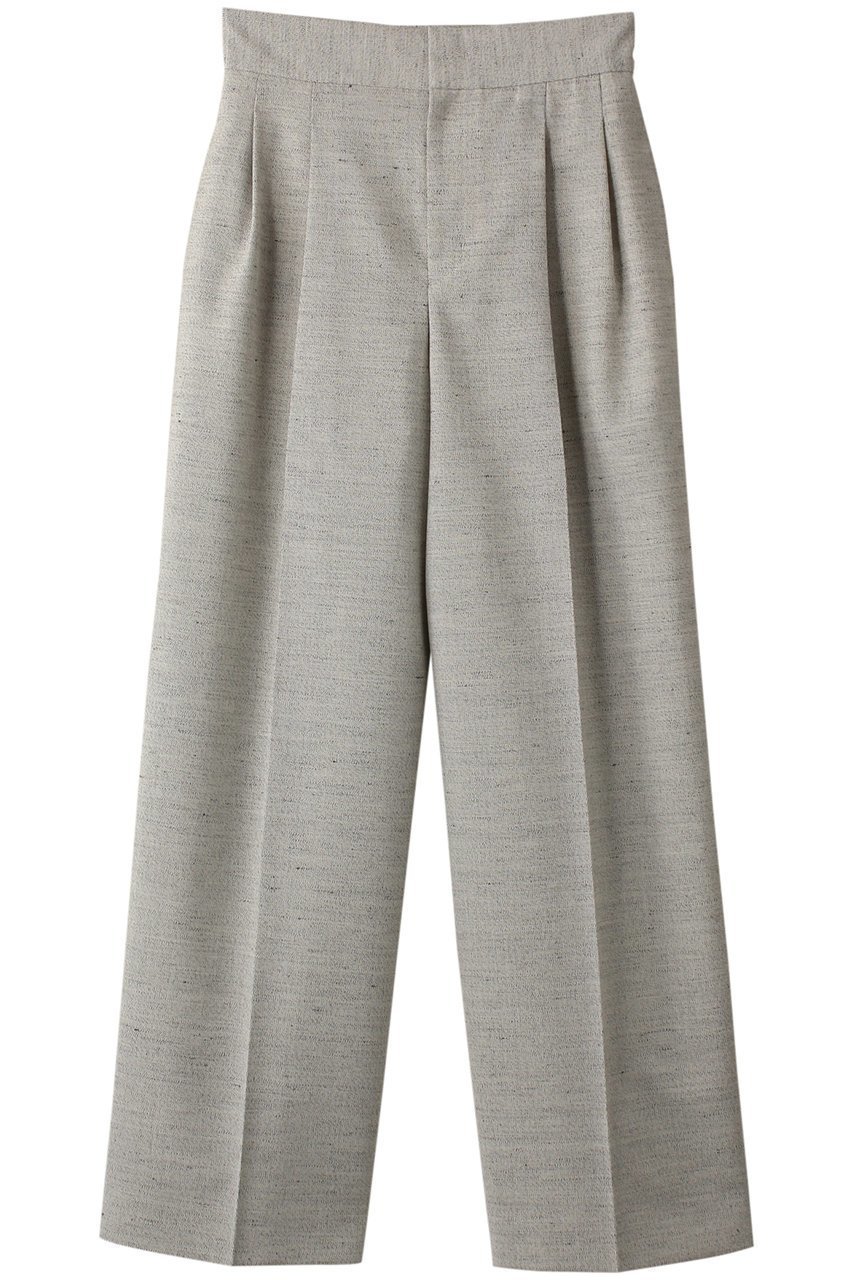 【ジェイドット/j.】のヘザーリネンウールツータックワイドパンツ インテリア・キッズ・メンズ・レディースファッション・服の通販 founy(ファニー) ファッション Fashion レディースファッション Fashion for Women パンツ Pants & Trousers おすすめ Recommended / Our Picks ジャケット Jacket, Outerwear セットアップ Set-Up, Coordinated Outfit センター Center, Center Line リネン Linen, Linen Fabric 別注 Limited Edition, Custom Order 夏 Summer 春 Spring S/S・春夏 SS, Spring/Summer, Warm Season グレー|ID: prp329100004849989 ipo3291000000035527060