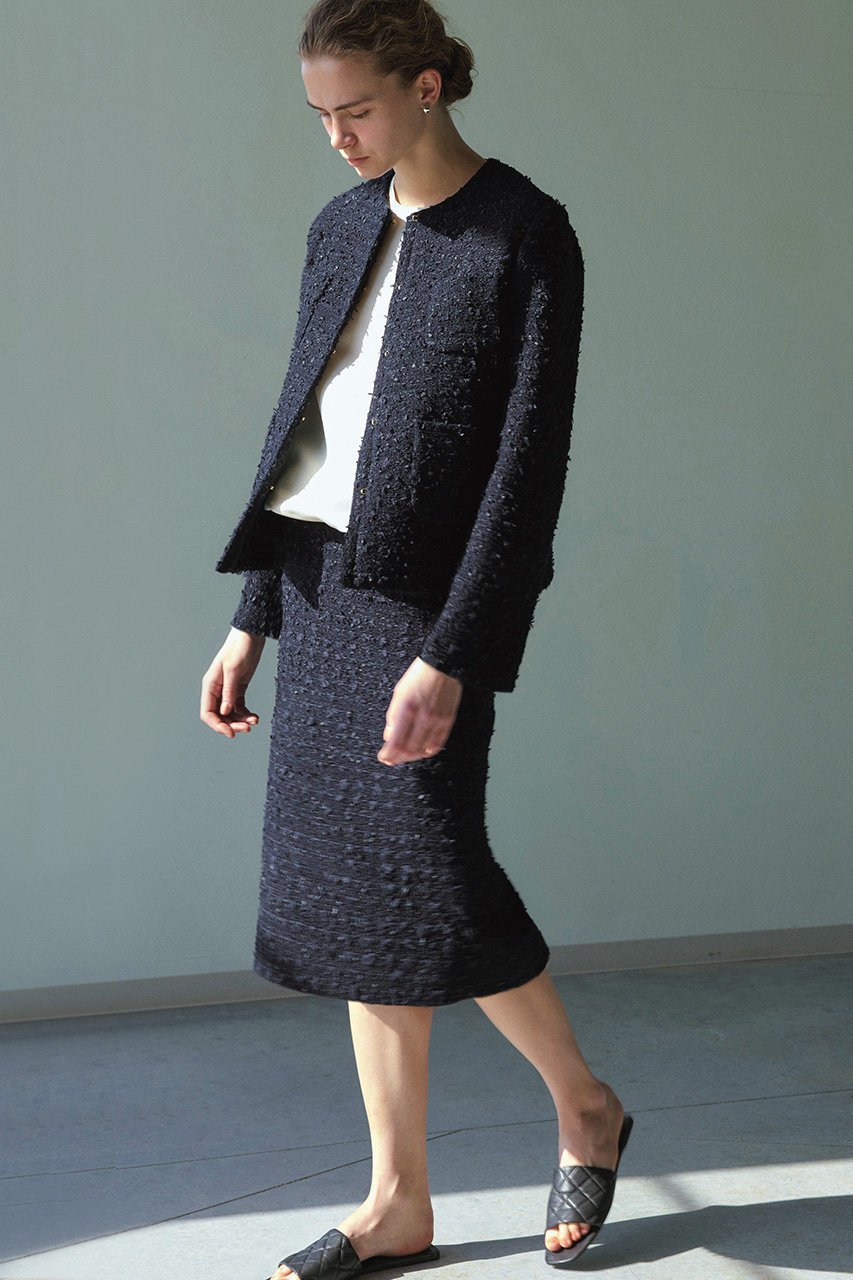 【ジェイドット/j.】のスラブ綿ツイードスカート 人気、トレンドファッション・服の通販 founy(ファニー) ファッション Fashion レディースファッション Fashion for Women スカート Skirts ロングスカート Long Skirts / Maxi & Midi Skirts オーガニック Organic Cotton ツイード Twill, Twill Weave パーティ Party, Party Style ロング Long, Long-Length other-6|ID: prp329100004849990 ipo3291000000035527101