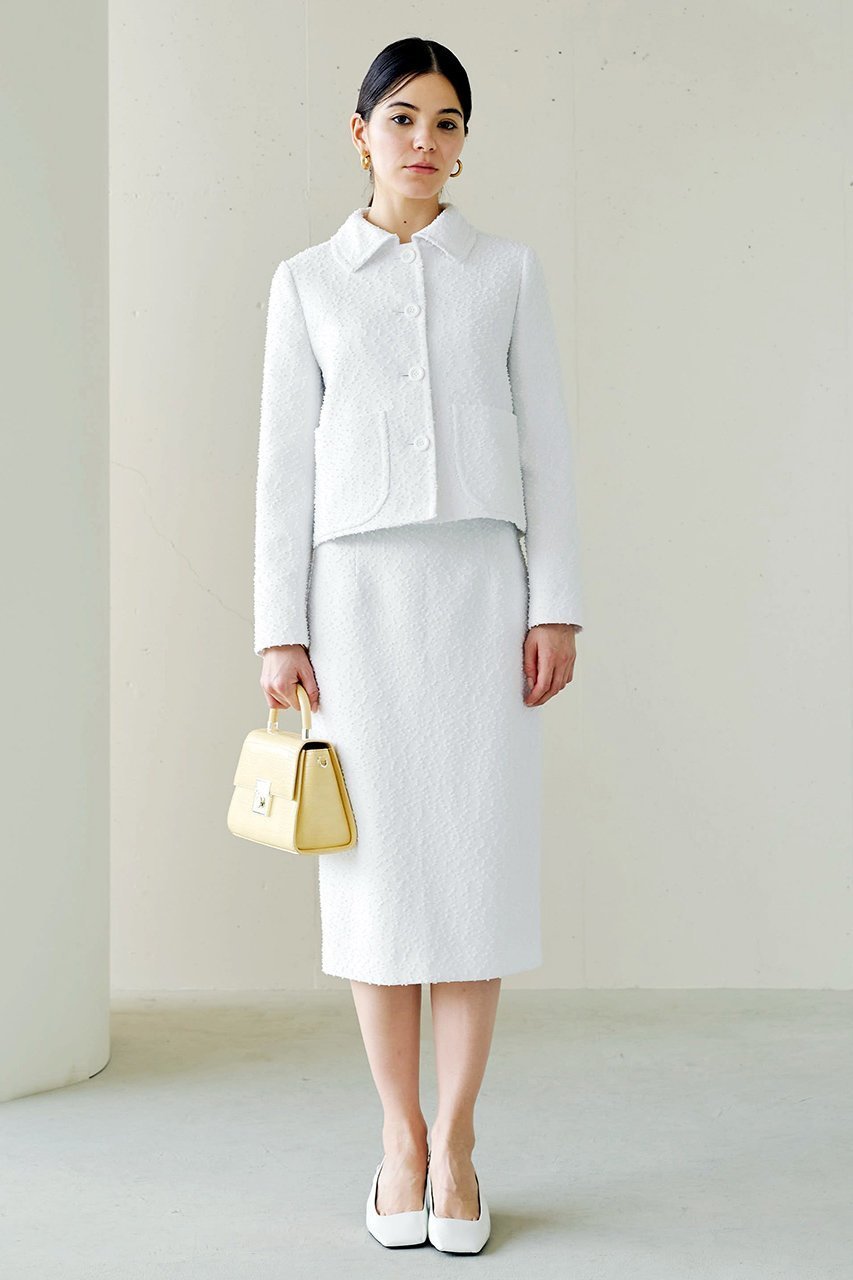 【ジェイドット/j.】のボンボンツイードスカート 人気、トレンドファッション・服の通販 founy(ファニー) ファッション Fashion レディースファッション Fashion for Women スカート Skirts おすすめ Recommended / Our Picks ジャケット Jacket, Outerwear セットアップ Set-Up, Coordinated Outfit ツイード Twill, Twill Weave パーティ Party, Party Style エレガント 上品 Elegant other-7|ID: prp329100004849992 ipo3291000000035527119