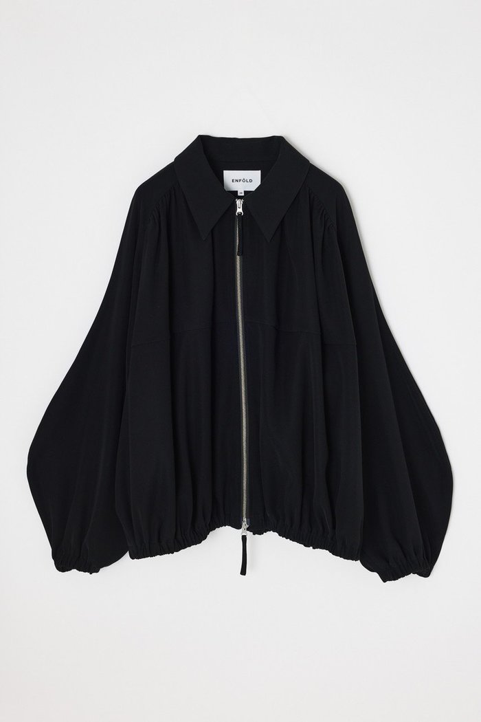 【エンフォルド/ENFOLD】のZIP-UP JACKET インテリア・キッズ・メンズ・レディースファッション・服の通販 founy(ファニー) https://founy.com/ ファッション Fashion レディースファッション Fashion for Women アウター Coat / Outerwear Collection レディースジャケット・軽アウター Jackets 2026年 2026 エレガント 上品 Elegant ジャケット Jacket, Outerwear センター Center, Center Line ドレープ Drape, Draping Fabric パターン Pattern, Design Print 夏 Summer 春 Spring S/S・春夏 SS, Spring/Summer, Warm Season |ID: prp329100004850045 ipo3291000000035533535