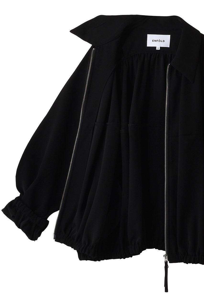 【エンフォルド/ENFOLD】のZIP-UP JACKET 人気、トレンドファッション・服の通販 founy(ファニー) ファッション Fashion レディースファッション Fashion for Women アウター Coat / Outerwear Collection レディースジャケット・軽アウター Jackets エレガント 上品 Elegant ジャケット Jacket, Outerwear センター Center, Center Line ドレープ Drape, Draping Fabric パターン Pattern, Design Print other-6|ID: prp329100004850045 ipo3291000000035979907