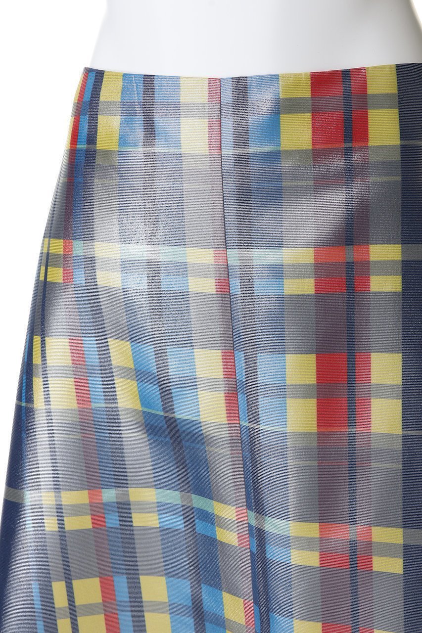 【エンフォルド/ENFOLD】のMINIMAL FLARE-SKIRT 人気、トレンドファッション・服の通販 founy(ファニー) 　ファッション　Fashion　レディースファッション　Fashion for Women　スカート　Skirts　ロングスカート　Long Skirts / Maxi & Midi Skirts　クラシック　Classic, Timeless Style　シルバー　Silver, Metallic Silver　スペシャル　Special, Limited Edition　チェック　Check, Plaid, Tartan　パターン　Pattern, Design Print　フレア　Flare, Flared　プリント　Print, Printed Pattern　ロング　Long, Long-Length　other-8|ID: prp329100004850046 ipo3291000000035980464