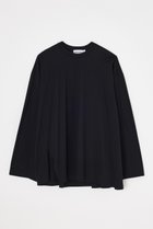 【ナゴンスタンス/nagonstans】のslit flare long-sleeves t-shirt 人気、トレンドファッション・服の通販 founy(ファニー) ファッション Fashion レディースファッション Fashion for Women トップス・カットソー Cut & Sew Tops シャツ・ブラウス・オフィスカジュアル Elegant Blouses & Button-Ups ロングTシャツ・Tシャツ Longline T-Shirts & Tees カットソー・ベーシックTシャツ Cut-and-Sewn Tops / Stretch Tees & Basics 2026年 2026 スリット Slit, Slit Detail スリーブ Sleeve, Long Sleeve / Short Sleeve フレア Flare, Flared ベーシック Basic, Essential ロング Long, Long-Length 夏 Summer 春 Spring S/S・春夏 SS, Spring/Summer, Warm Season thumbnail Black|ID: prp329100004850052 ipo3291000000035533578