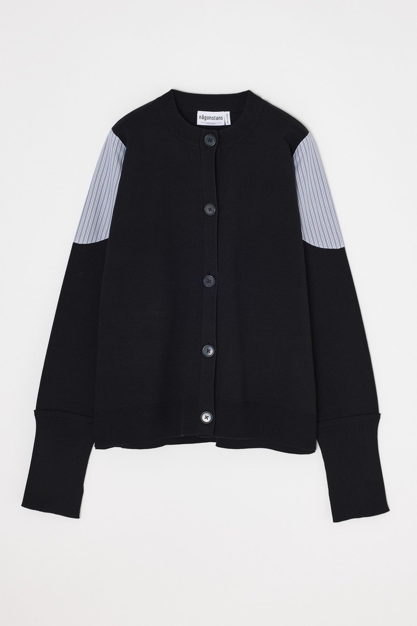 【ナゴンスタンス/nagonstans】のshoulder patch cardigan 人気、トレンドファッション・服の通販 founy(ファニー) 　ファッション　Fashion　レディースファッション　Fashion for Women　トップス・カットソー　Cut & Sew Tops　カーディガン・羽織り　Layered Style Cardigans　シャツ・ブラウス・オフィスカジュアル　Elegant Blouses & Button-Ups　ロングTシャツ・Tシャツ　Longline T-Shirts & Tees　カットソー・ベーシックTシャツ　Cut-and-Sewn Tops / Stretch Tees & Basics　2026年　2026　カーディガン　Cardigan, Knitwear　パッチ　Patch, Appliqué　ベーシック　Basic, Essential　夏　Summer　春　Spring　S/S・春夏　SS, Spring/Summer, Warm Season　 other-1|ID: prp329100004850054 ipo3291000000035533592