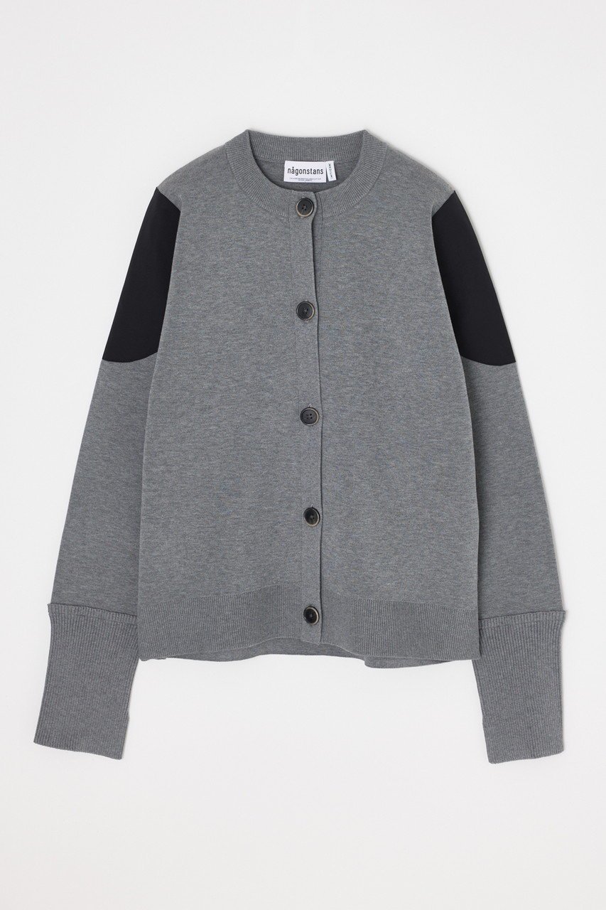 【ナゴンスタンス/nagonstans】のshoulder patch cardigan インテリア・キッズ・メンズ・レディースファッション・服の通販 founy(ファニー) 　ファッション　Fashion　レディースファッション　Fashion for Women　トップス・カットソー　Cut & Sew Tops　カーディガン・羽織り　Layered Style Cardigans　シャツ・ブラウス・オフィスカジュアル　Elegant Blouses & Button-Ups　ロングTシャツ・Tシャツ　Longline T-Shirts & Tees　カットソー・ベーシックTシャツ　Cut-and-Sewn Tops / Stretch Tees & Basics　カーディガン　Cardigan, Knitwear　パッチ　Patch, Appliqué　ベーシック　Basic, Essential　Stone|ID: prp329100004850054 ipo3291000000036102476