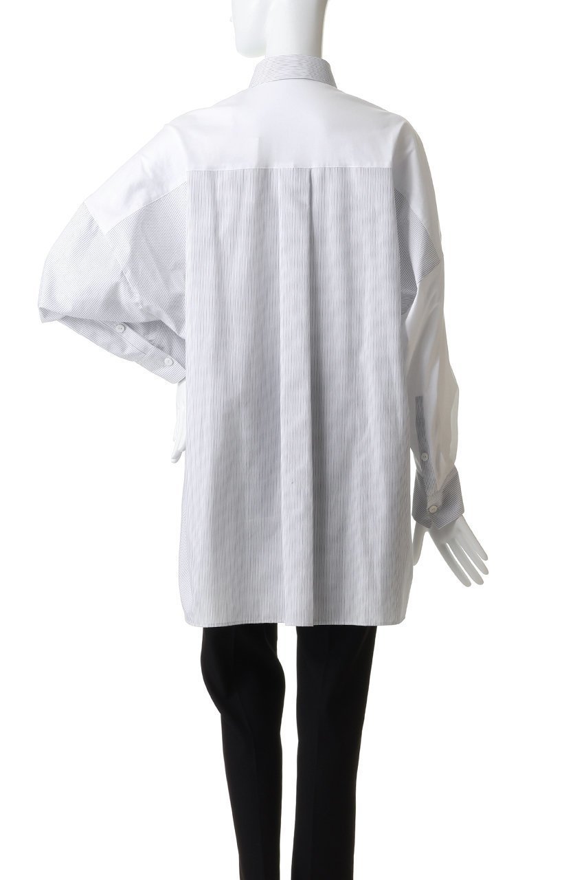 【エンフォルド/ENFOLD】のPATCHWORK SHIRT 人気、トレンドファッション・服の通販 founy(ファニー) 　ファッション　Fashion　レディースファッション　Fashion for Women　トップス・カットソー　Cut & Sew Tops　シャツ・ブラウス・オフィスカジュアル　Elegant Blouses & Button-Ups　アシンメトリー　Asymmetrical Style　スリーブ　Sleeve, Long Sleeve / Short Sleeve　バランス　Balance, Style Balance　パッチワーク　Patchwork, Mixed Fabric　ブロード　Broadcloth, Fine Cotton　ミックス　Mix, Mixed Style　ランダム　Random, Irregular　ロング　Long, Long-Length　other-4|ID: prp329100004850069 ipo3291000000036006449