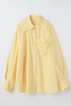 【エンフォルド/ENFOLD】のTULIP SHIRT 人気、トレンドファッション・服の通販 founy(ファニー) ファッション Fashion レディースファッション Fashion for Women トップス・カットソー Cut & Sew Tops シャツ・ブラウス・オフィスカジュアル Elegant Blouses & Button-Ups 2026年 2026 カッティング Cutting Detail スリーブ Sleeve, Long Sleeve / Short Sleeve ダブル Double, Double-Breasted チューリップ Tube, Tube Top フラワー Flower, Floral ポケット Pocket, Pocket Detail ロング Long, Long-Length 夏 Summer 春 Spring S/S・春夏 SS, Spring/Summer, Warm Season thumbnail ライトイエロー|ID: prp329100004850070 ipo3291000000035533690