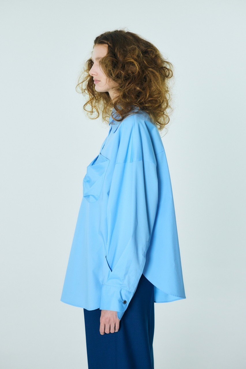 【エンフォルド/ENFOLD】のTULIP SHIRT 人気、トレンドファッション・服の通販 founy(ファニー) ファッション Fashion レディースファッション Fashion for Women トップス・カットソー Cut & Sew Tops シャツ・ブラウス・オフィスカジュアル Elegant Blouses & Button-Ups 2026年 2026 カッティング Cutting Detail スリーブ Sleeve, Long Sleeve / Short Sleeve ダブル Double, Double-Breasted チューリップ Tube, Tube Top フラワー Flower, Floral ポケット Pocket, Pocket Detail ロング Long, Long-Length 夏 Summer 春 Spring S/S・春夏 SS, Spring/Summer, Warm Season other-3|ID: prp329100004850070 ipo3291000000035533695