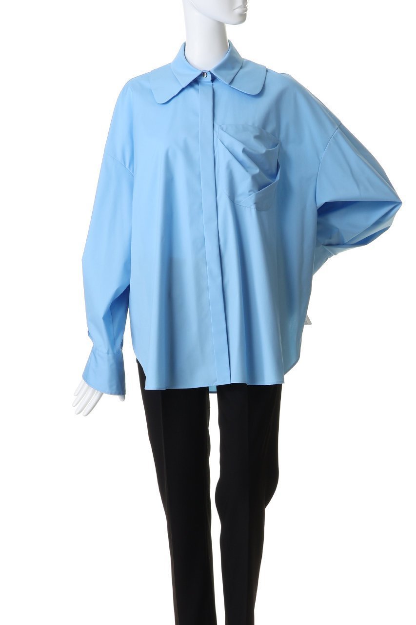 【エンフォルド/ENFOLD】のTULIP SHIRT 人気、トレンドファッション・服の通販 founy(ファニー) 　ファッション　Fashion　レディースファッション　Fashion for Women　トップス・カットソー　Cut & Sew Tops　シャツ・ブラウス・オフィスカジュアル　Elegant Blouses & Button-Ups　カッティング　Cutting Detail　スリーブ　Sleeve, Long Sleeve / Short Sleeve　ダブル　Double, Double-Breasted　チューリップ　Tube, Tube Top　フラワー　Flower, Floral　ポケット　Pocket, Pocket Detail　ロング　Long, Long-Length　other-2|ID: prp329100004850070 ipo3291000000036102531