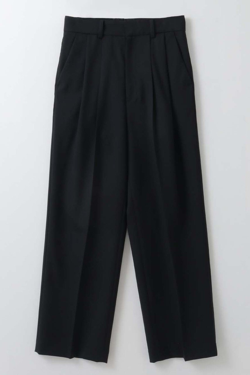 【ハー/HER.】の【2/5 11:00販売開始】タックストレートパンツ インテリア・キッズ・メンズ・レディースファッション・服の通販 founy(ファニー) 　ファッション　Fashion　レディースファッション　Fashion for Women　パンツ　Pants & Trousers　2026年　2026　オケージョン　Occasion Wear　ストレート　Straight, Straight Cut　セットアップ　Set-Up, Coordinated Outfit　ダウン　Down, Puffer　リラックス　Relax, Relaxed Fit　夏　Summer　春　Spring　S/S・春夏　SS, Spring/Summer, Warm Season　ネイビー|ID: prp329100004851045 ipo3291000000035567997