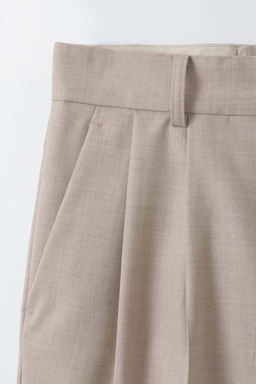 【ハー/HER.】の【2/5 11:00販売開始】タックストレートパンツ 人気、トレンドファッション・服の通販 founy(ファニー) 　ファッション　Fashion　レディースファッション　Fashion for Women　パンツ　Pants & Trousers　2026年　2026　オケージョン　Occasion Wear　ストレート　Straight, Straight Cut　セットアップ　Set-Up, Coordinated Outfit　ダウン　Down, Puffer　リラックス　Relax, Relaxed Fit　夏　Summer　春　Spring　S/S・春夏　SS, Spring/Summer, Warm Season　other-3|ID: prp329100004851045 ipo3291000000035568000