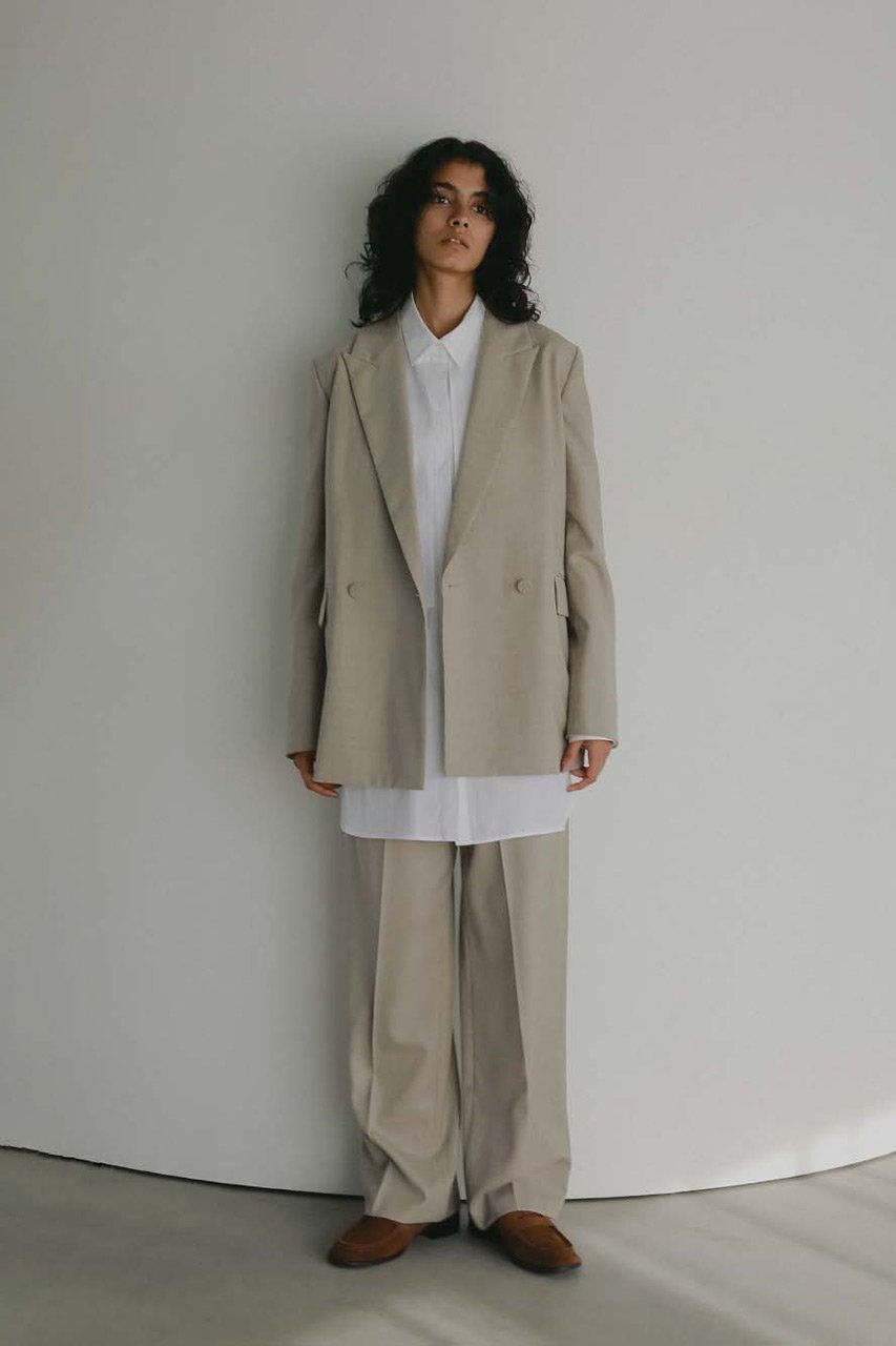 【ハー/HER.】の【2/5 11:00販売開始】タックストレートパンツ 人気、トレンドファッション・服の通販 founy(ファニー) 　ファッション　Fashion　レディースファッション　Fashion for Women　パンツ　Pants & Trousers　2026年　2026　オケージョン　Occasion Wear　ストレート　Straight, Straight Cut　セットアップ　Set-Up, Coordinated Outfit　ダウン　Down, Puffer　リラックス　Relax, Relaxed Fit　夏　Summer　春　Spring　S/S・春夏　SS, Spring/Summer, Warm Season　other-8|ID: prp329100004851045 ipo3291000000035568006