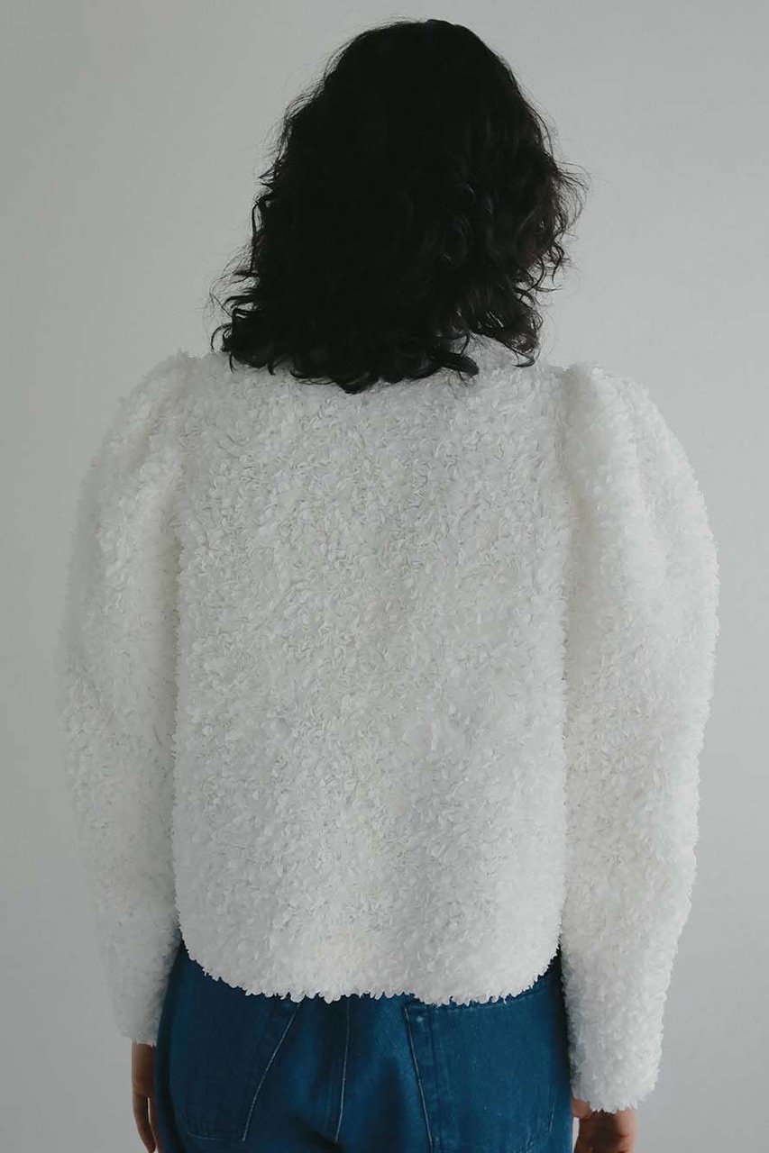 【ハー/HER.】の3Dレースジャケット 人気、トレンドファッション・服の通販 founy(ファニー) 　ファッション　Fashion　レディースファッション　Fashion for Women　アウター　Coat / Outerwear Collection　レディースジャケット・軽アウター　Jackets　ジャケット　Jacket, Outerwear　バランス　Balance, Style Balance　フロント　Front, Front Design　レース　Lace, Lace Fabric　other-8|ID: prp329100004851046 ipo3291000000036169249