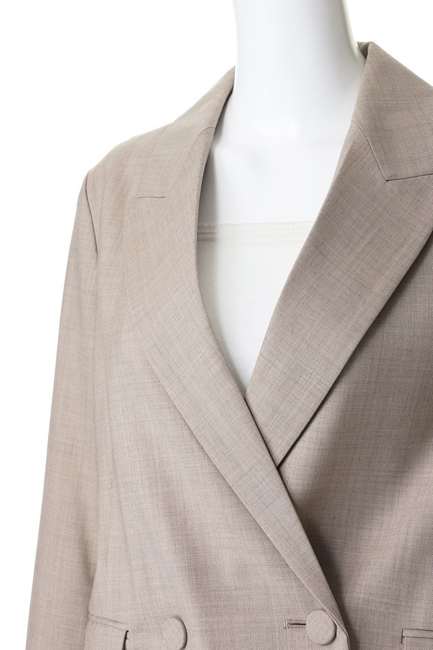 【ハー/HER.】のリラクシーダブルジャケット 人気、トレンドファッション・服の通販 founy(ファニー) 　ファッション　Fashion　レディースファッション　Fashion for Women　アウター　Coat / Outerwear Collection　レディースジャケット・軽アウター　Jackets　オケージョン　Occasion Wear　ジャケット　Jacket, Outerwear　セットアップ　Set-Up, Coordinated Outfit　ダウン　Down, Puffer　ダブル　Double, Double-Breasted　ボトム　Bottoms, Lower Wear　リラックス　Relax, Relaxed Fit　other-5|ID: prp329100004851047 ipo3291000000036169257