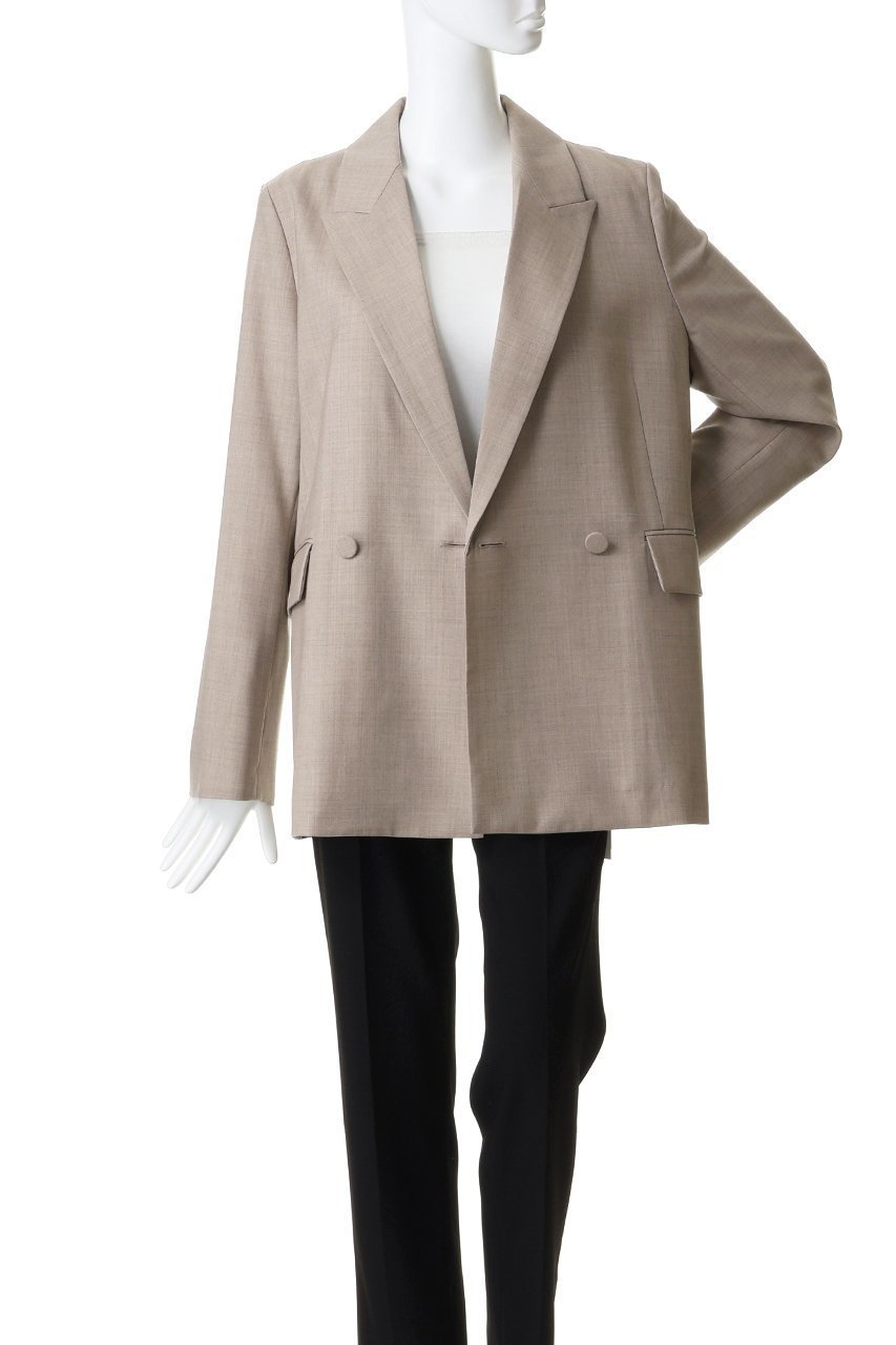 【ハー/HER.】のリラクシーダブルジャケット 人気、トレンドファッション・服の通販 founy(ファニー) 　ファッション　Fashion　レディースファッション　Fashion for Women　アウター　Coat / Outerwear Collection　レディースジャケット・軽アウター　Jackets　オケージョン　Occasion Wear　ジャケット　Jacket, Outerwear　セットアップ　Set-Up, Coordinated Outfit　ダウン　Down, Puffer　ダブル　Double, Double-Breasted　ボトム　Bottoms, Lower Wear　リラックス　Relax, Relaxed Fit　other-7|ID: prp329100004851047 ipo3291000000036169260